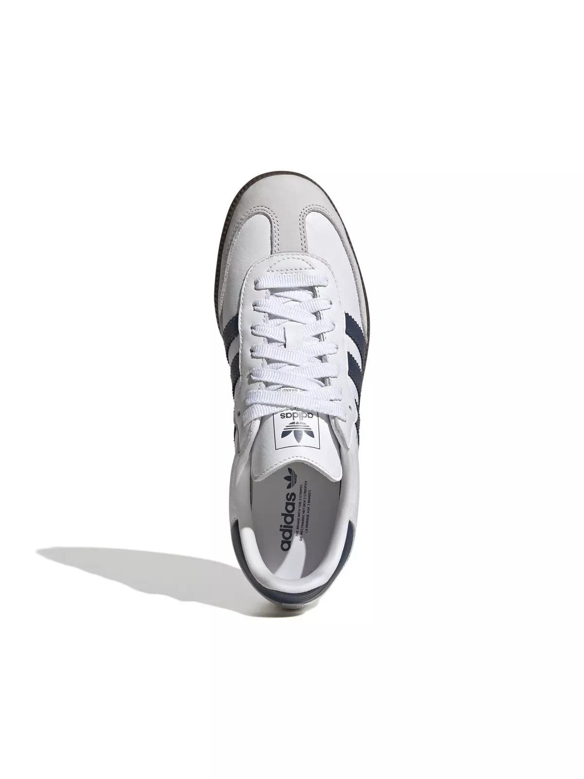 Originals Samba OG "Ftwr White/Preloved Ink/Dash Grey" Women's Shoe - 5