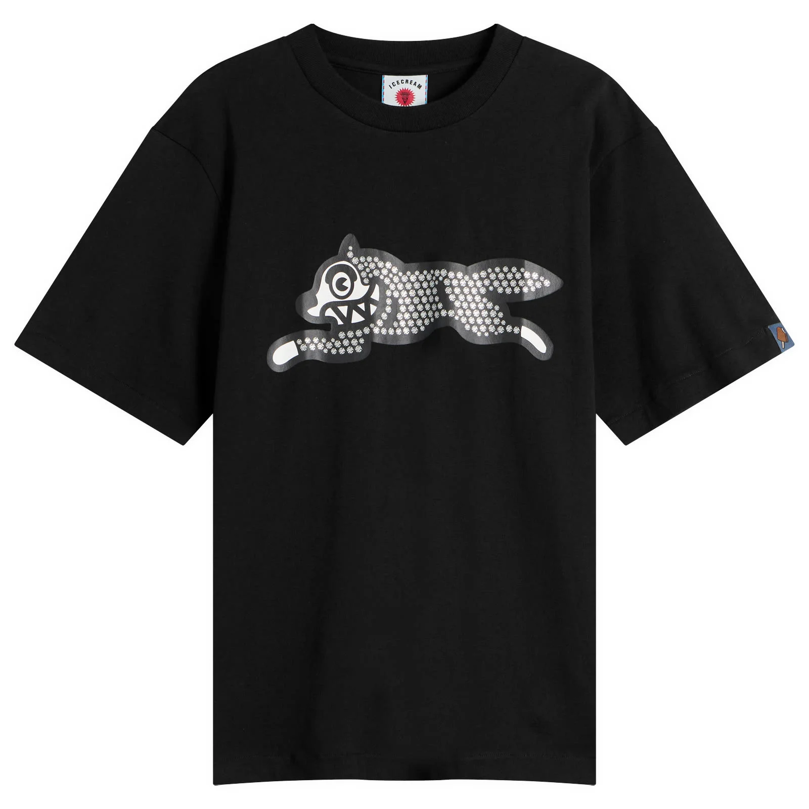 ICECREAM Glitter Running Dog T-Shirt - 1