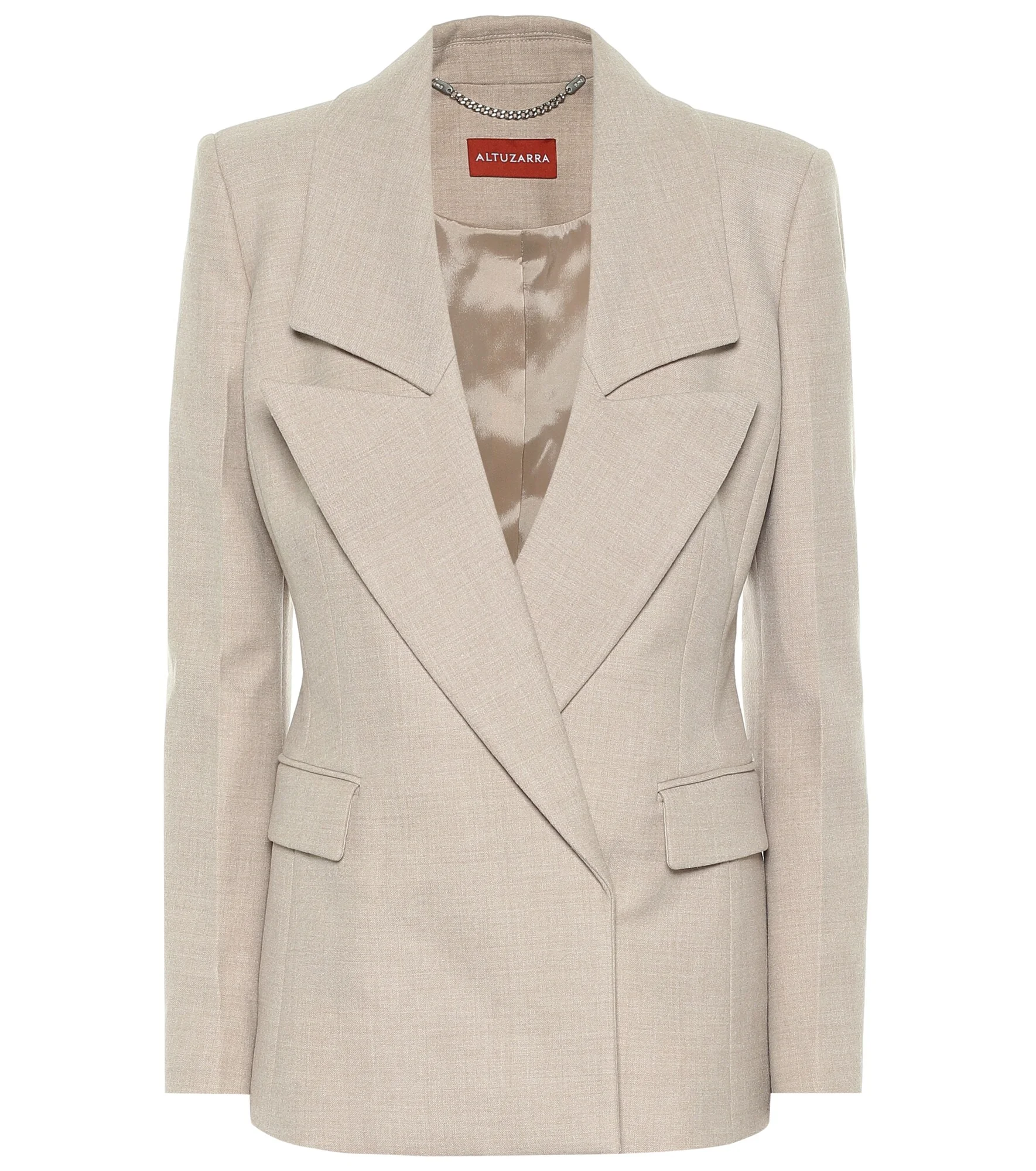 Eileen stretch-wool blazer - 1