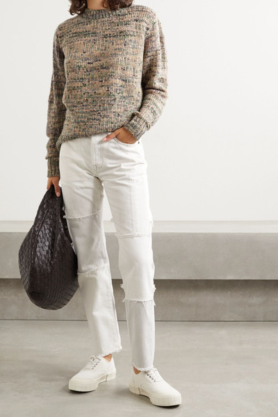 The Elder Statesman Paradise mélange cashmere sweater outlook