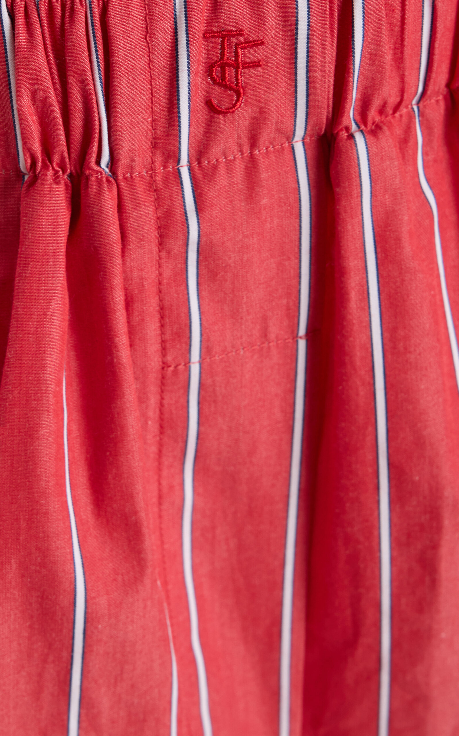 Lui Striped Cotton Boxer Shorts red - 5