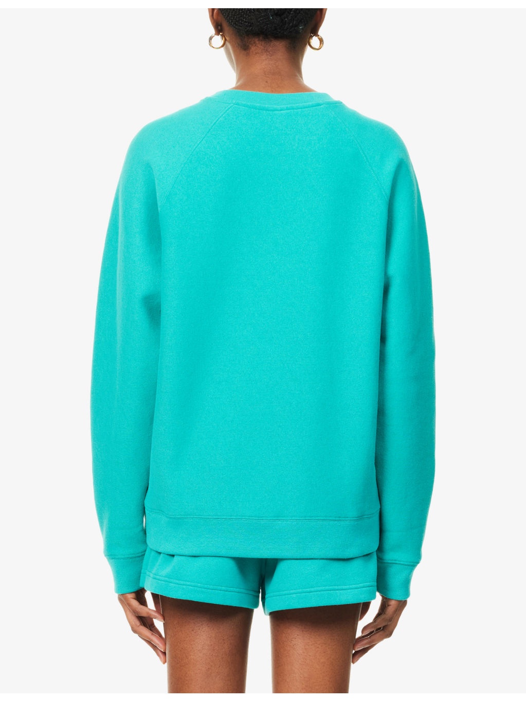 Runner Soft Crewneck Cotton-Jersey Sweatshirt - 4
