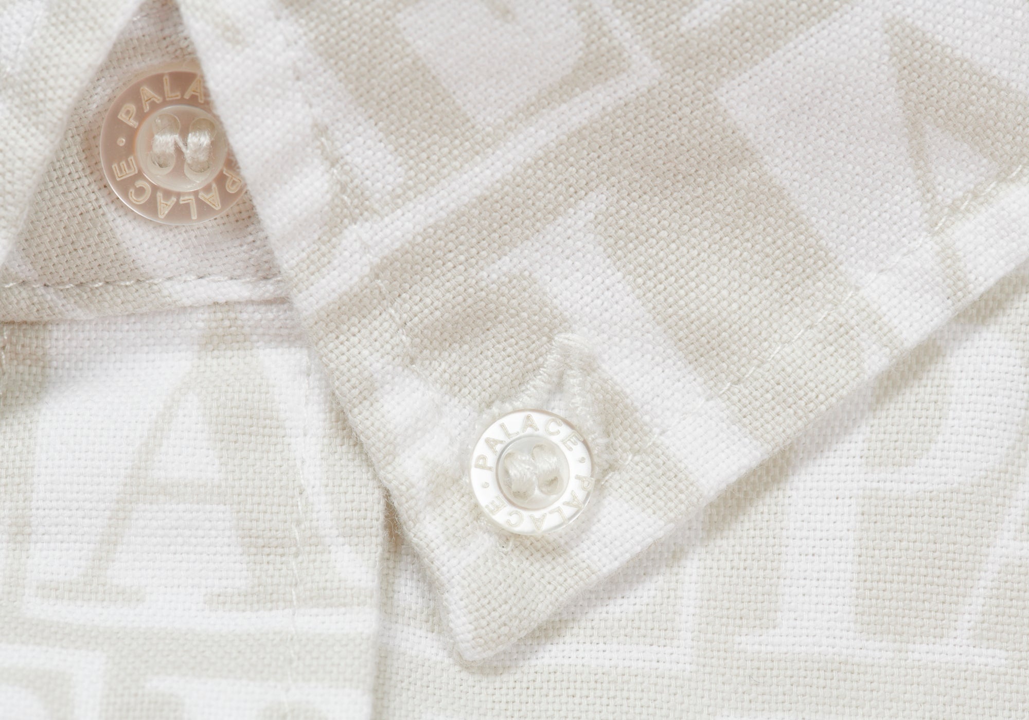DOMINO PRINT OXFORD SHIRT WHITE - 3
