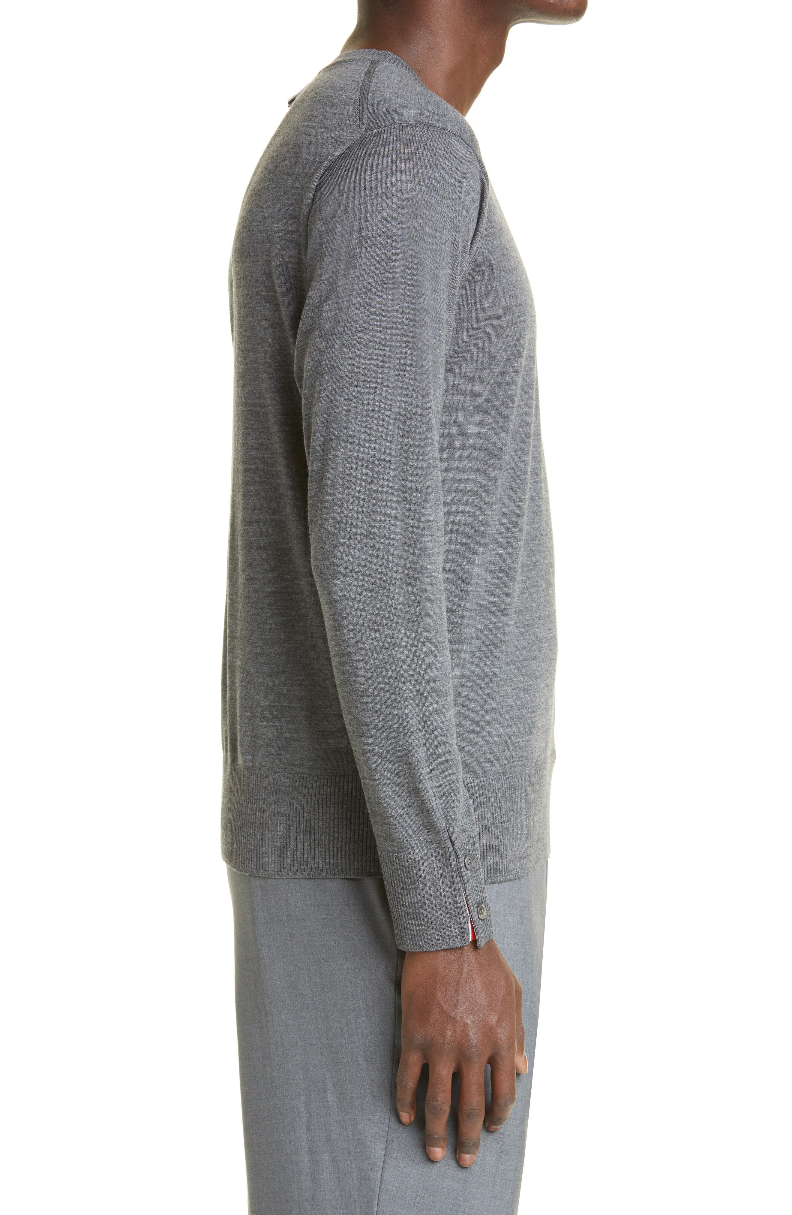 Men's 4-Bar Merino Wool Sweater - 3