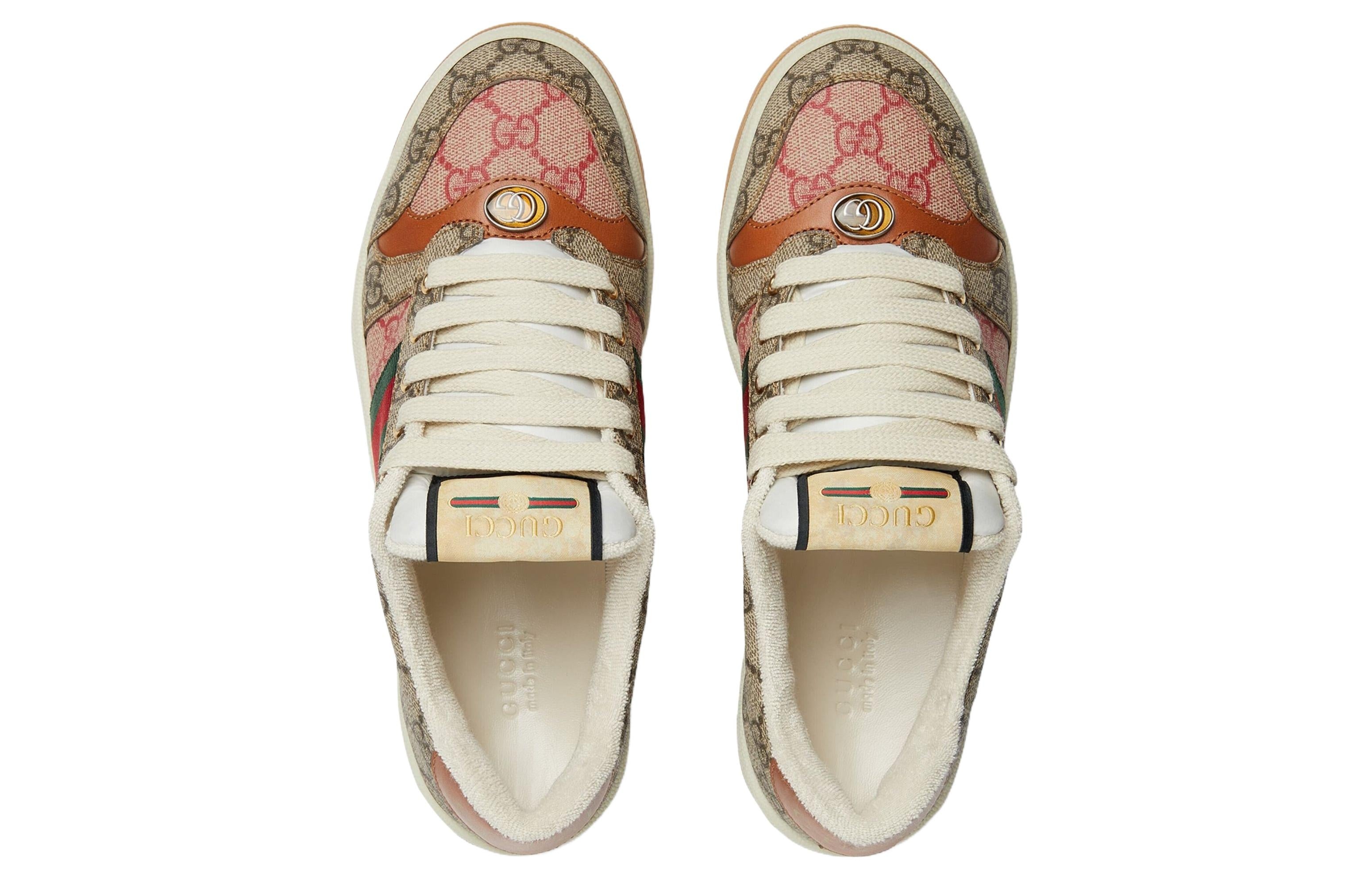 Gucci Screener Year Of The Rabbit Sneakers 'Brown Beige' 722605-FABFO-9791 - 4