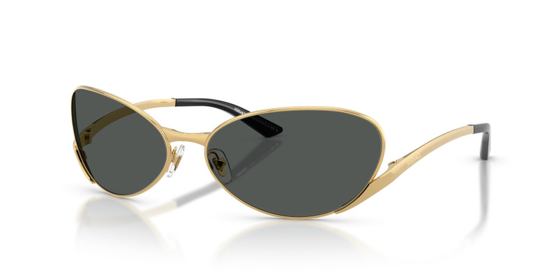 Versace Grey Oval Men's Sunglasses VE2285 100287 64 - 1