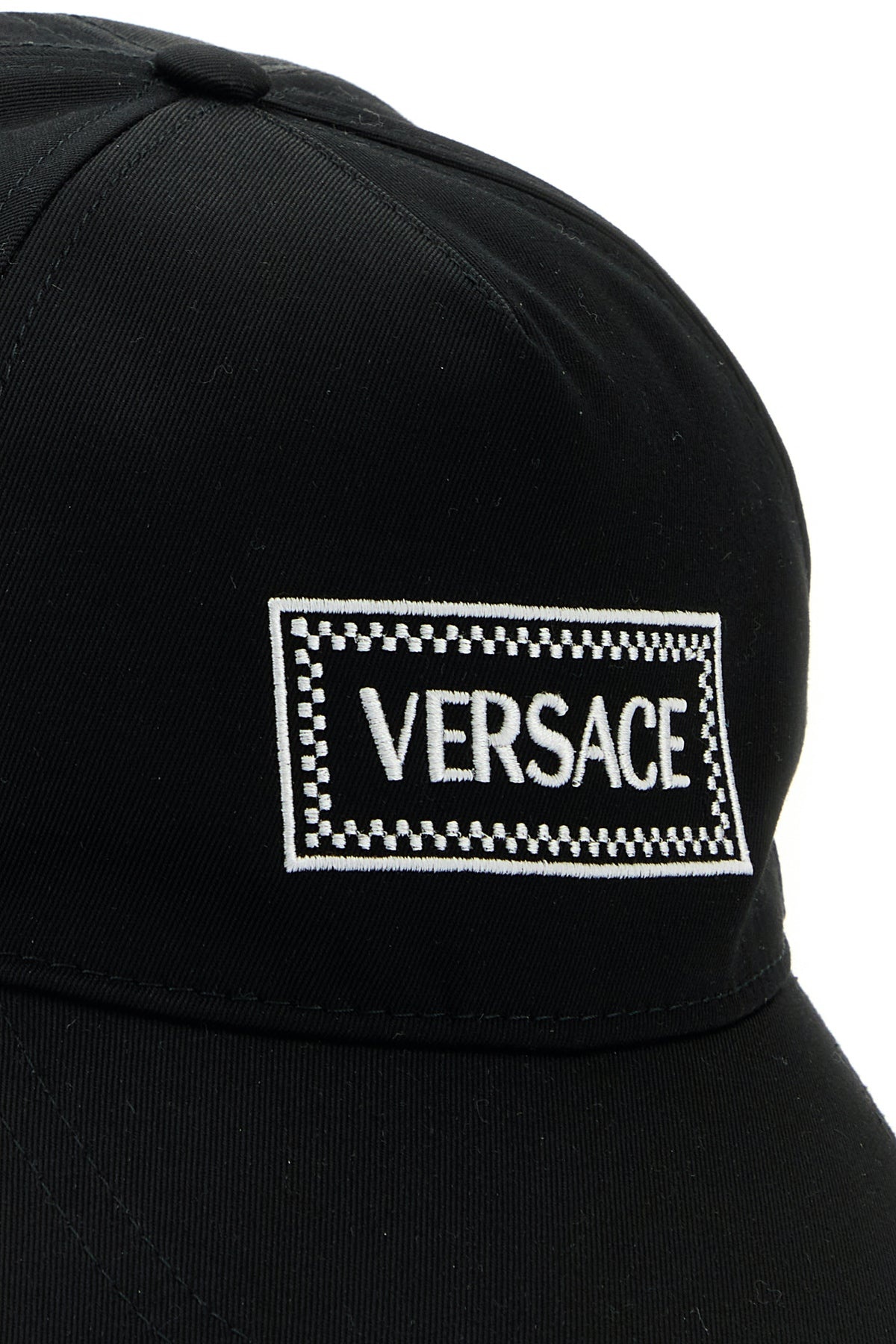 Black cotton baseball cap - 4