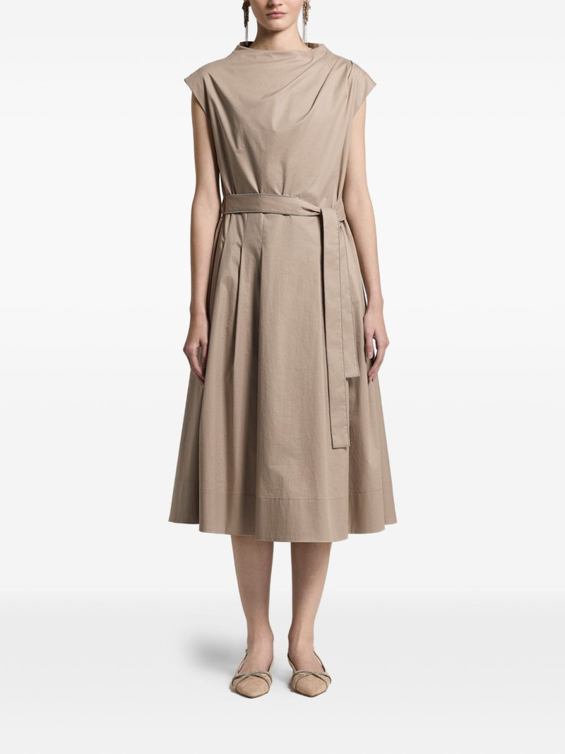 belted midi dress 1