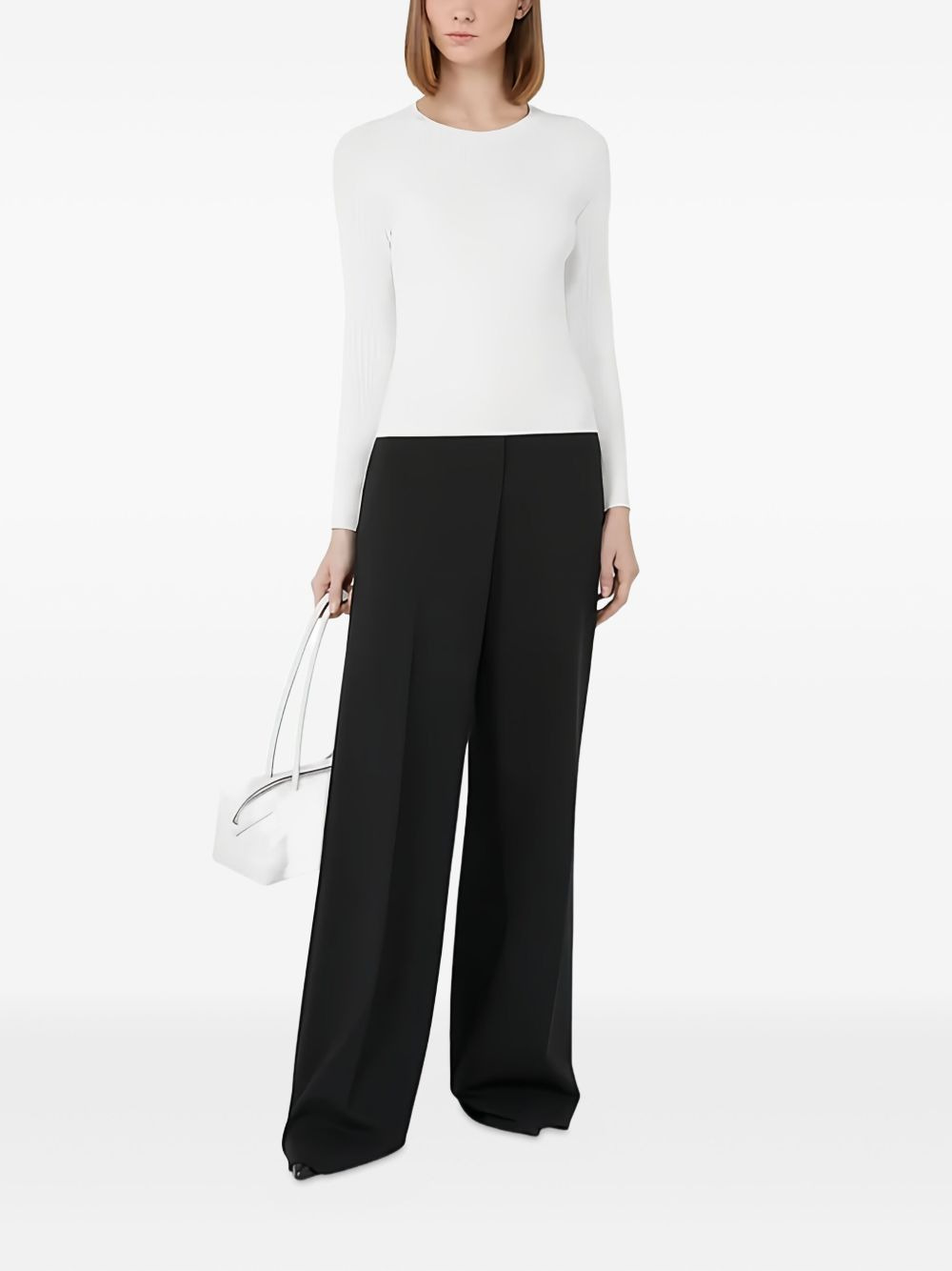 ribbed long-sleeve T-shirt - 2