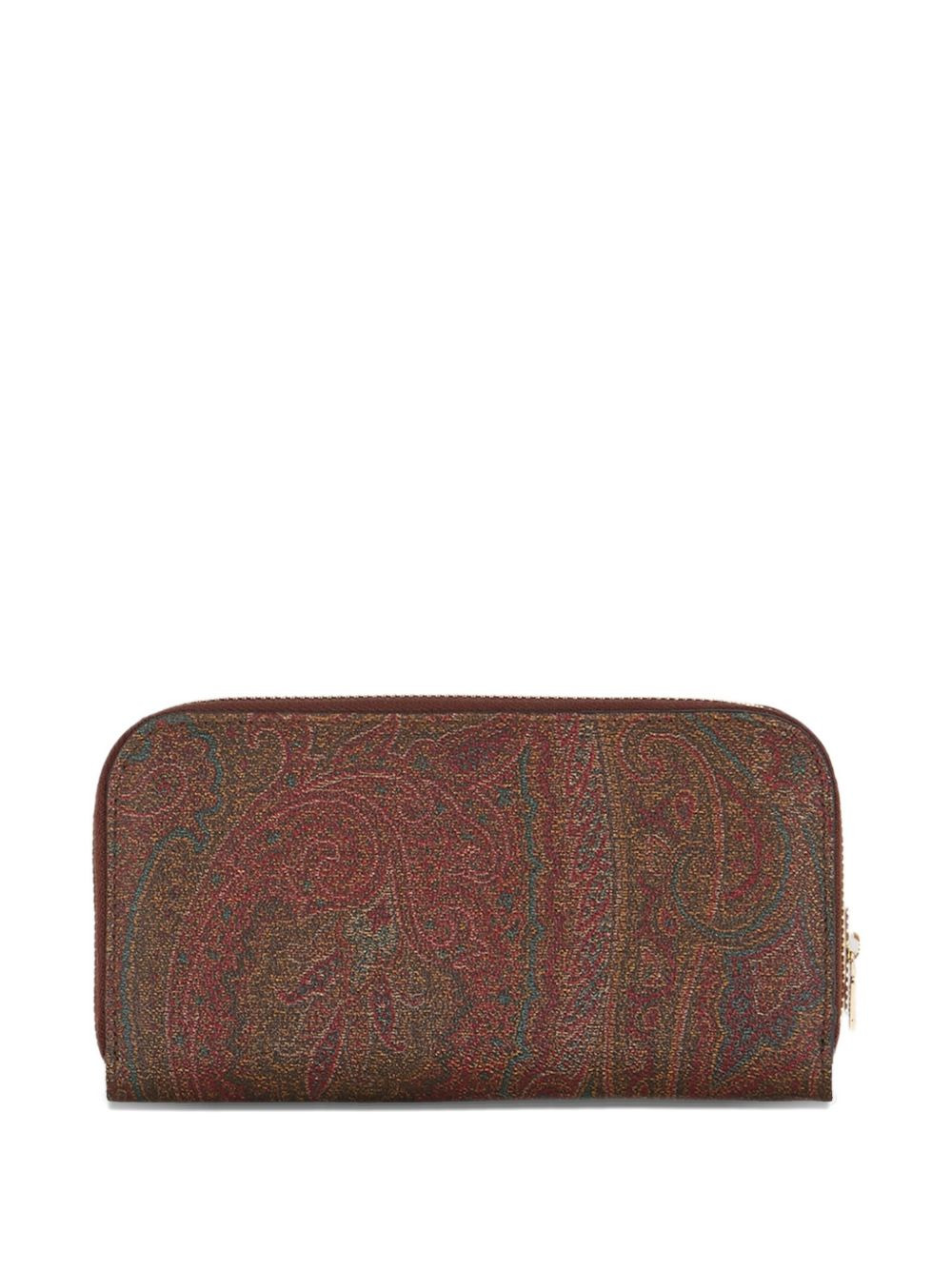 paisley zip-around wallet - 3