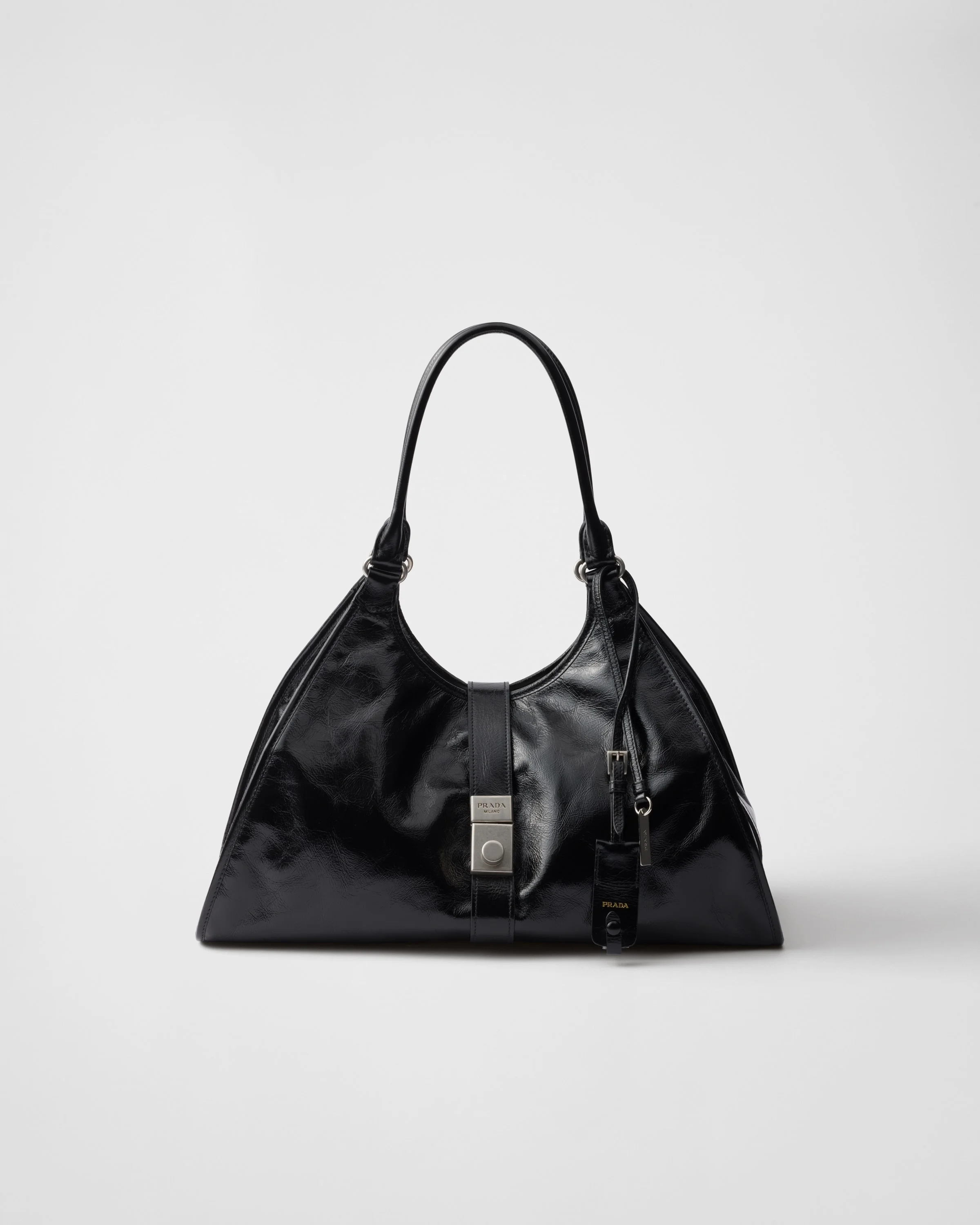 Large leather tote bag - 1