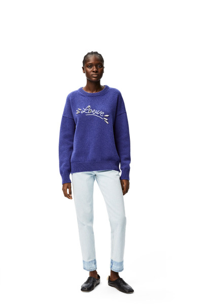 Loewe LOEWE embellished sweater in wool outlook