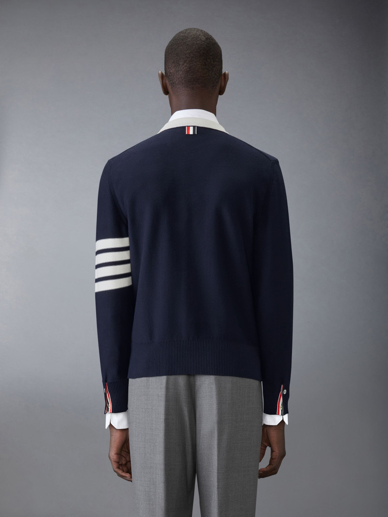 Thom Browne Cotton 4-Bar Hector Pullover outlook