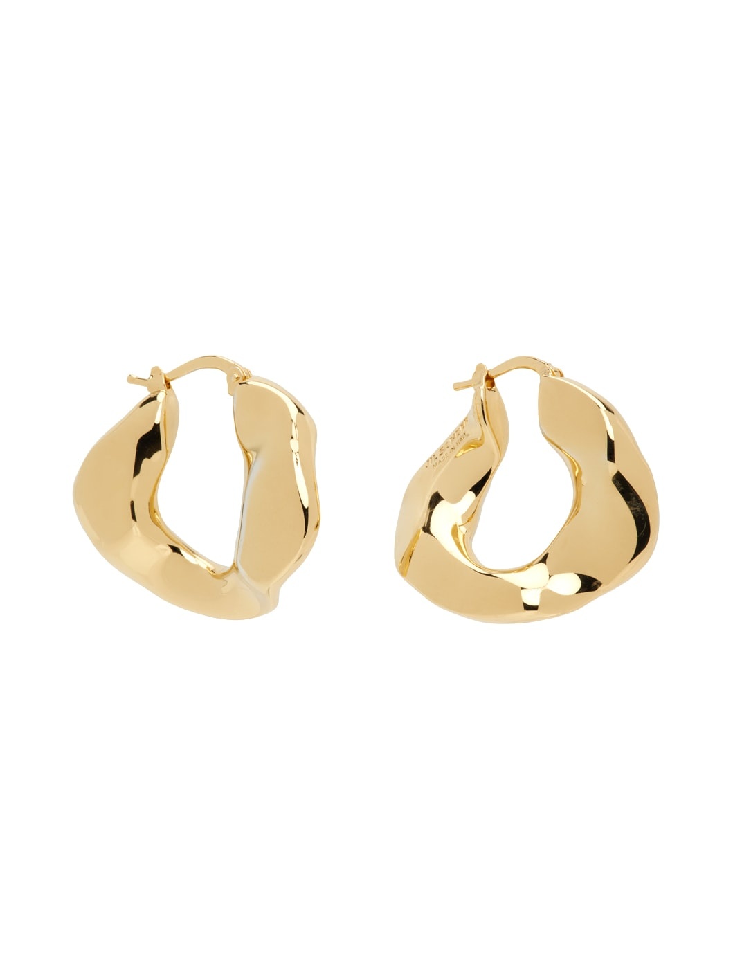 Gold Hoop Earrings - 2