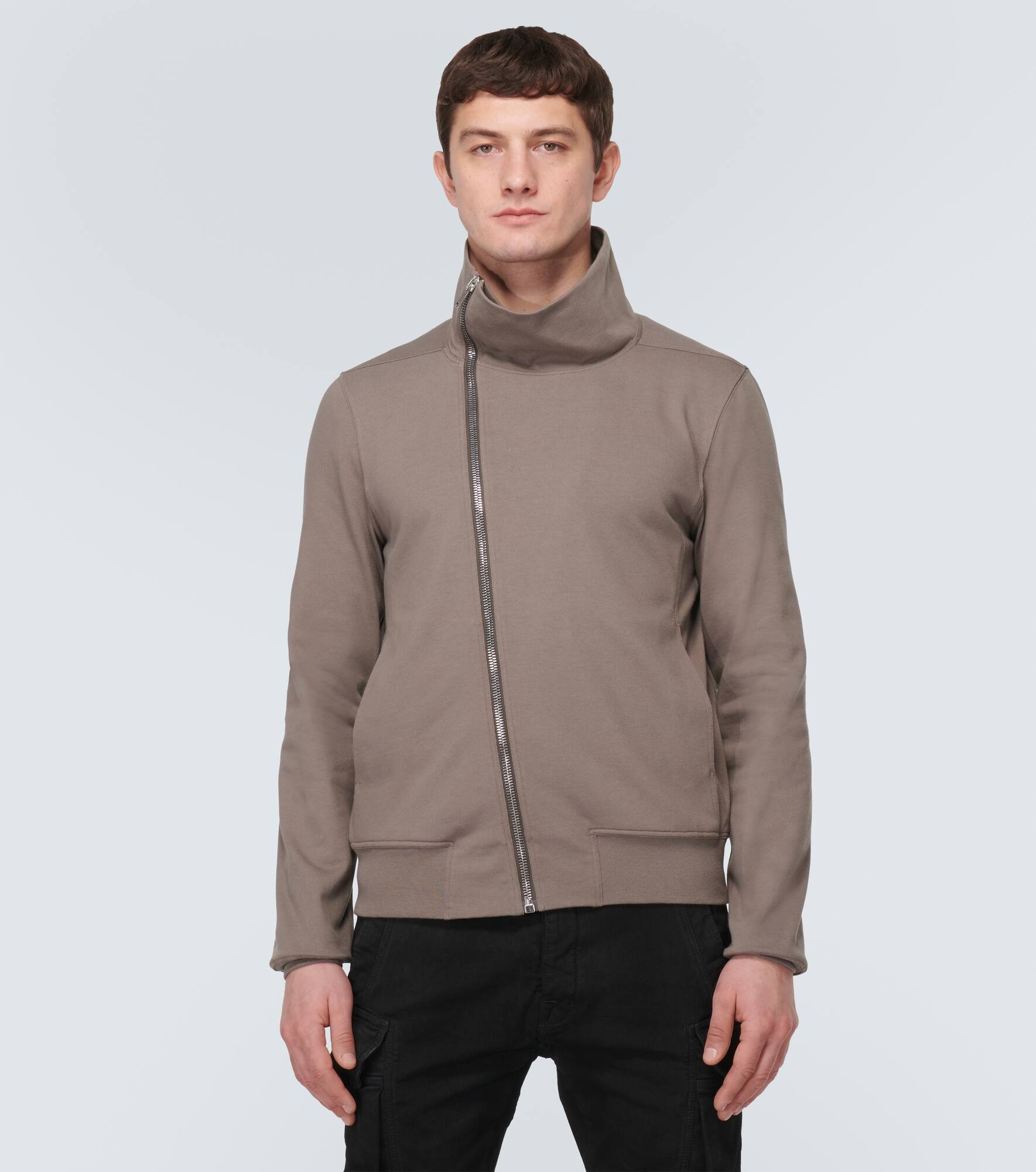 Bauhaus cotton zip-up jacket - 3