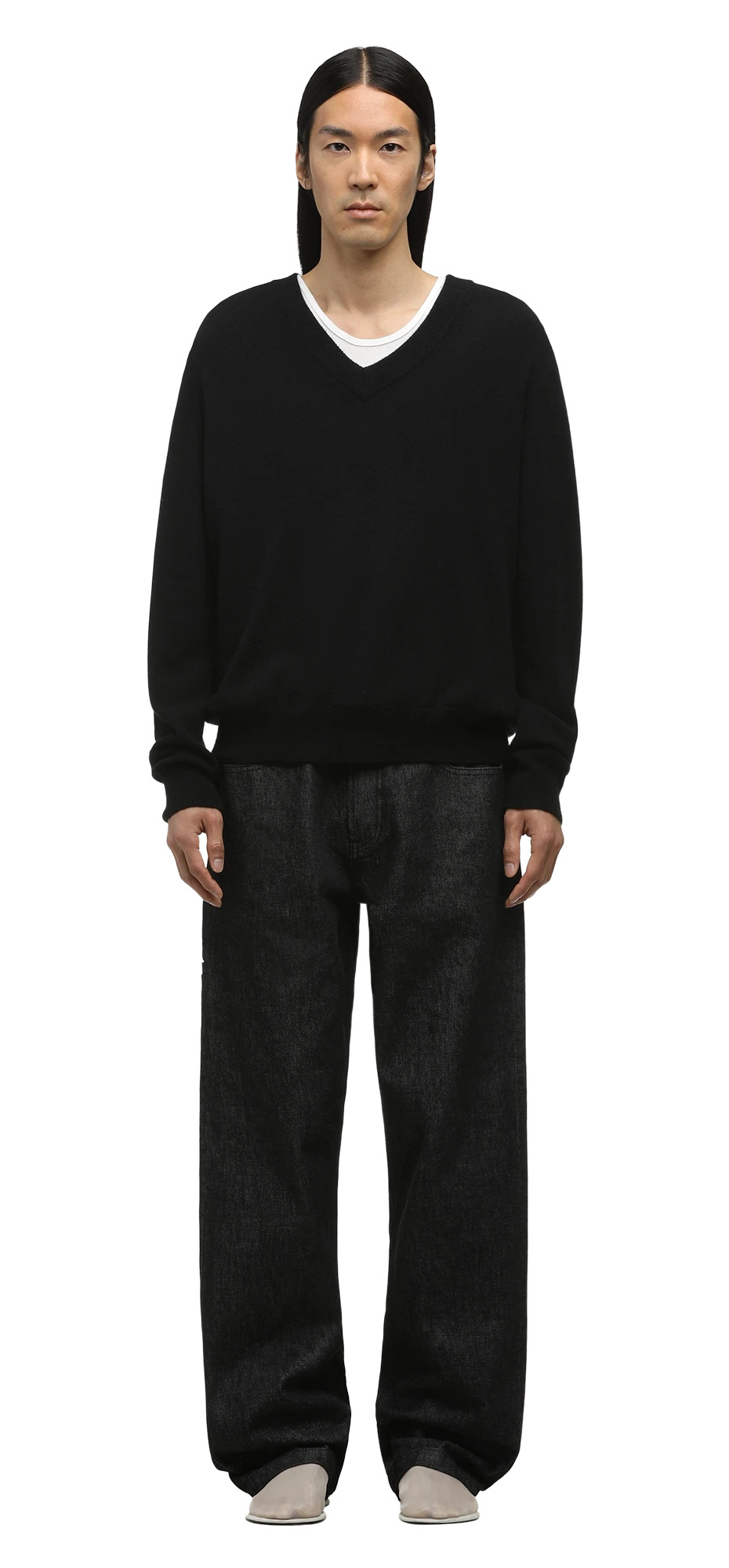 REGULAR JEAN RAW BLACK - 4