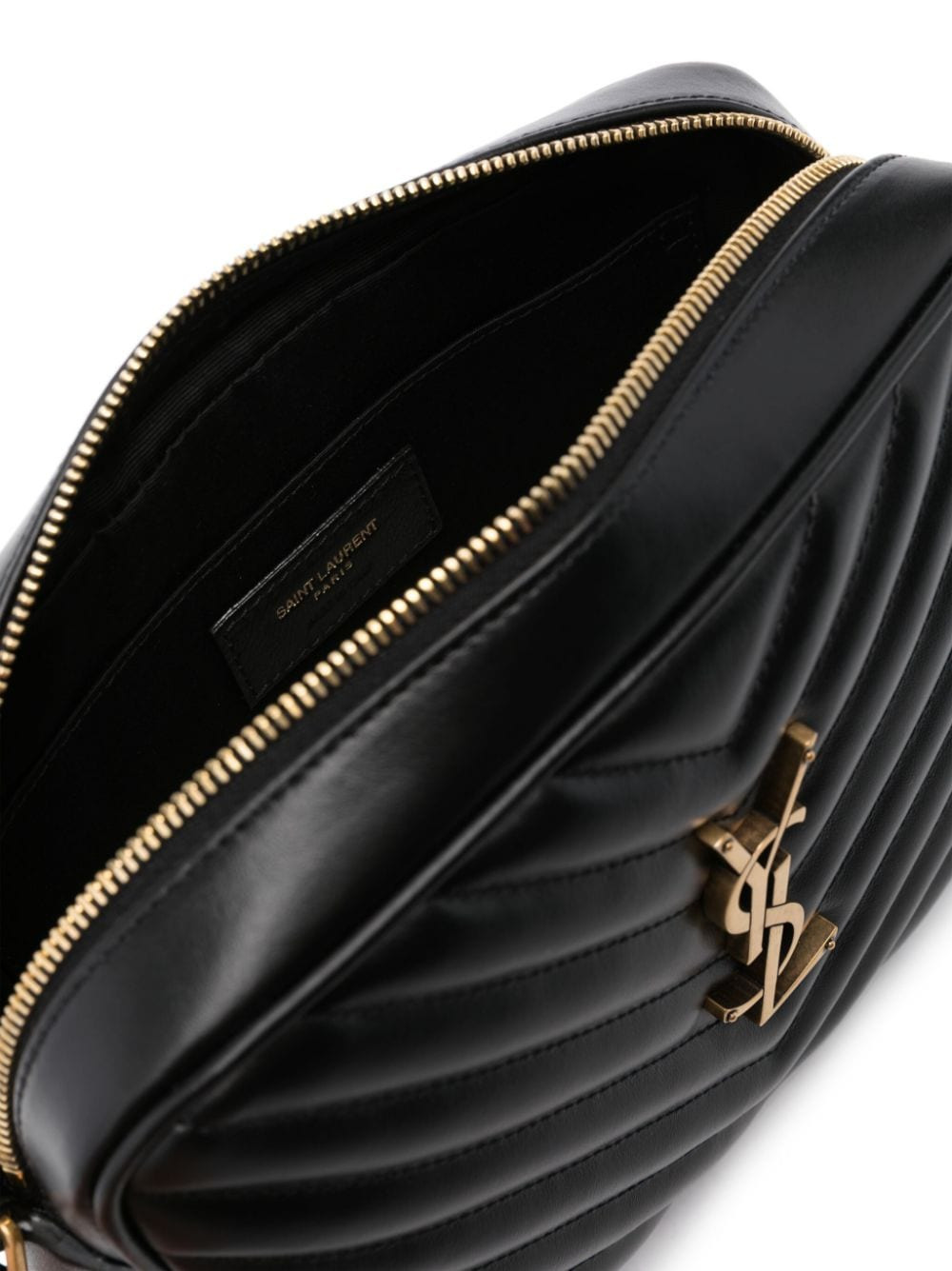 Saint Laurent Paris Women Quilted Leather Lou Camera Bag - 4