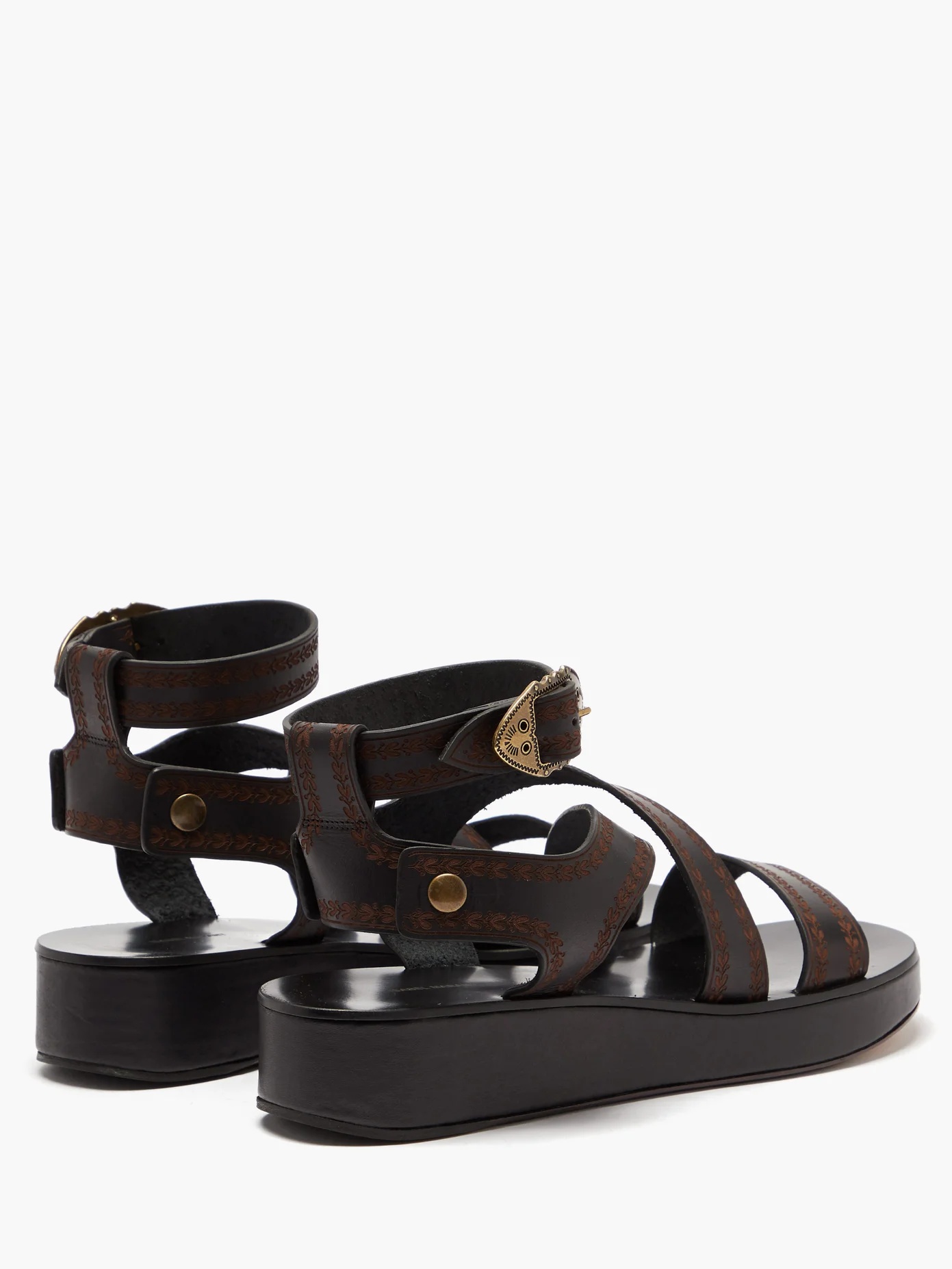 Nuriee leather flatform sandals Nuriee - 4