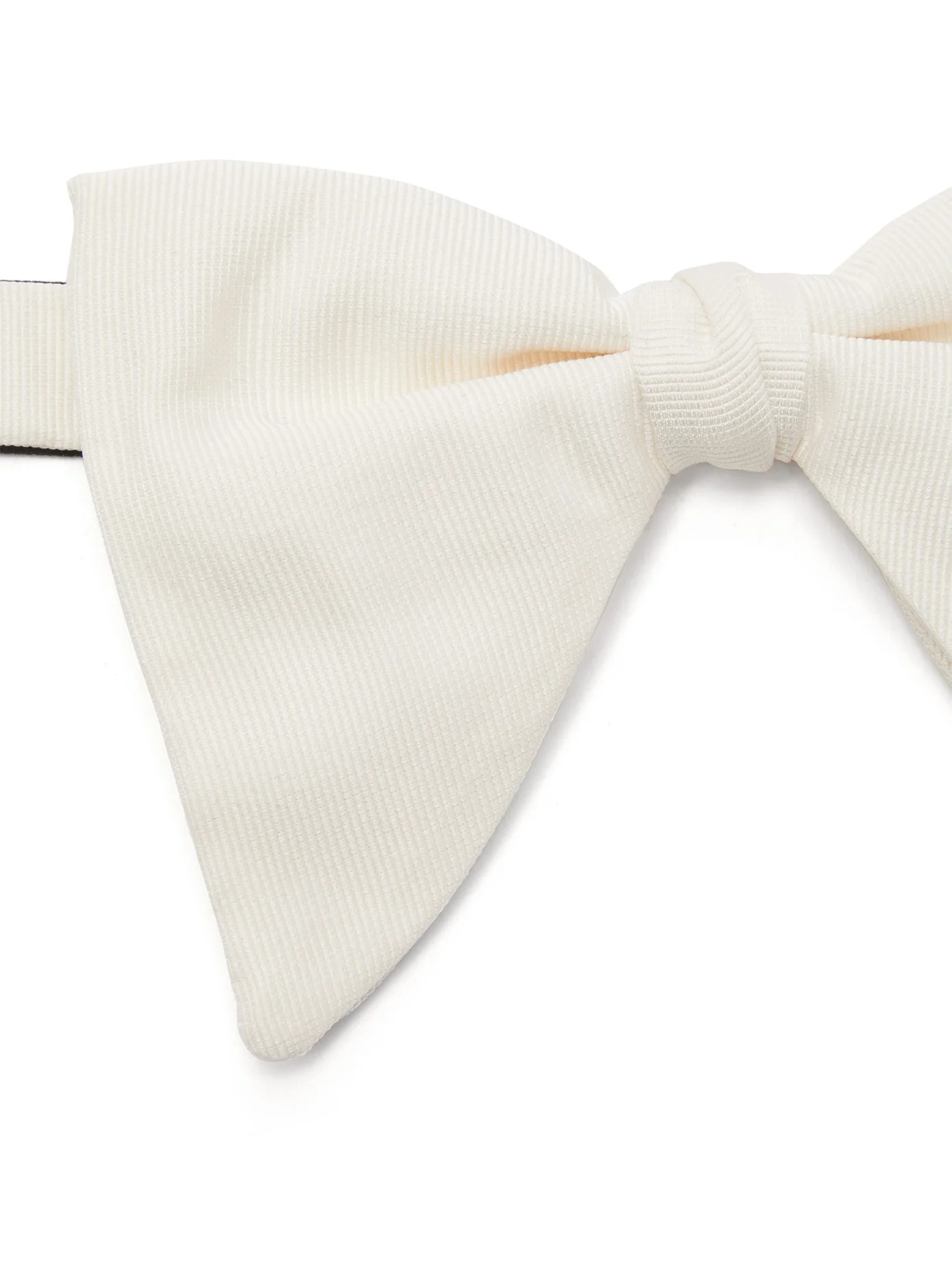 Butterfly silk-faille bow tie - 4