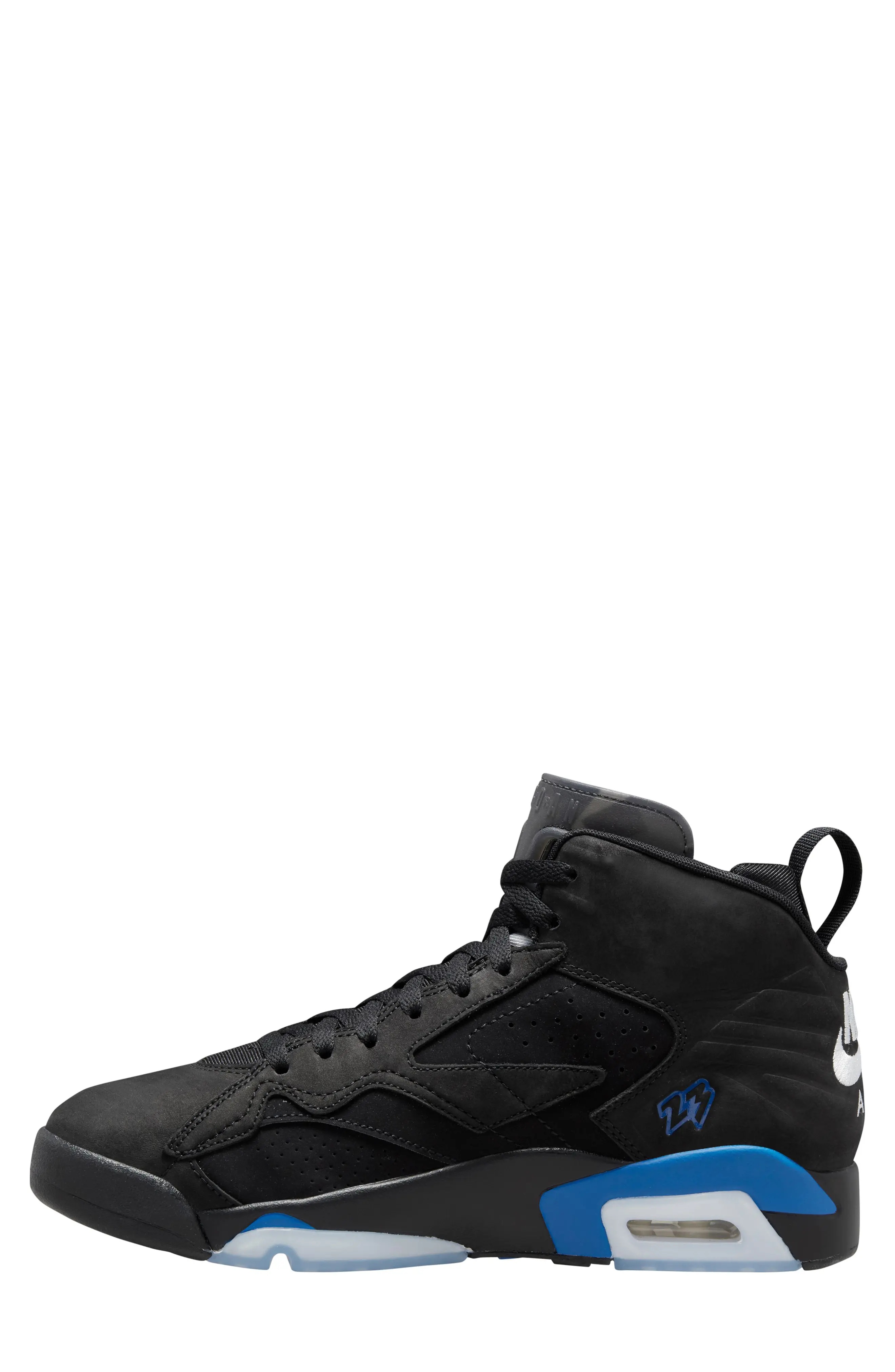 Jumpman 3-Peat Sneaker in Black/Game Royal/White - 4