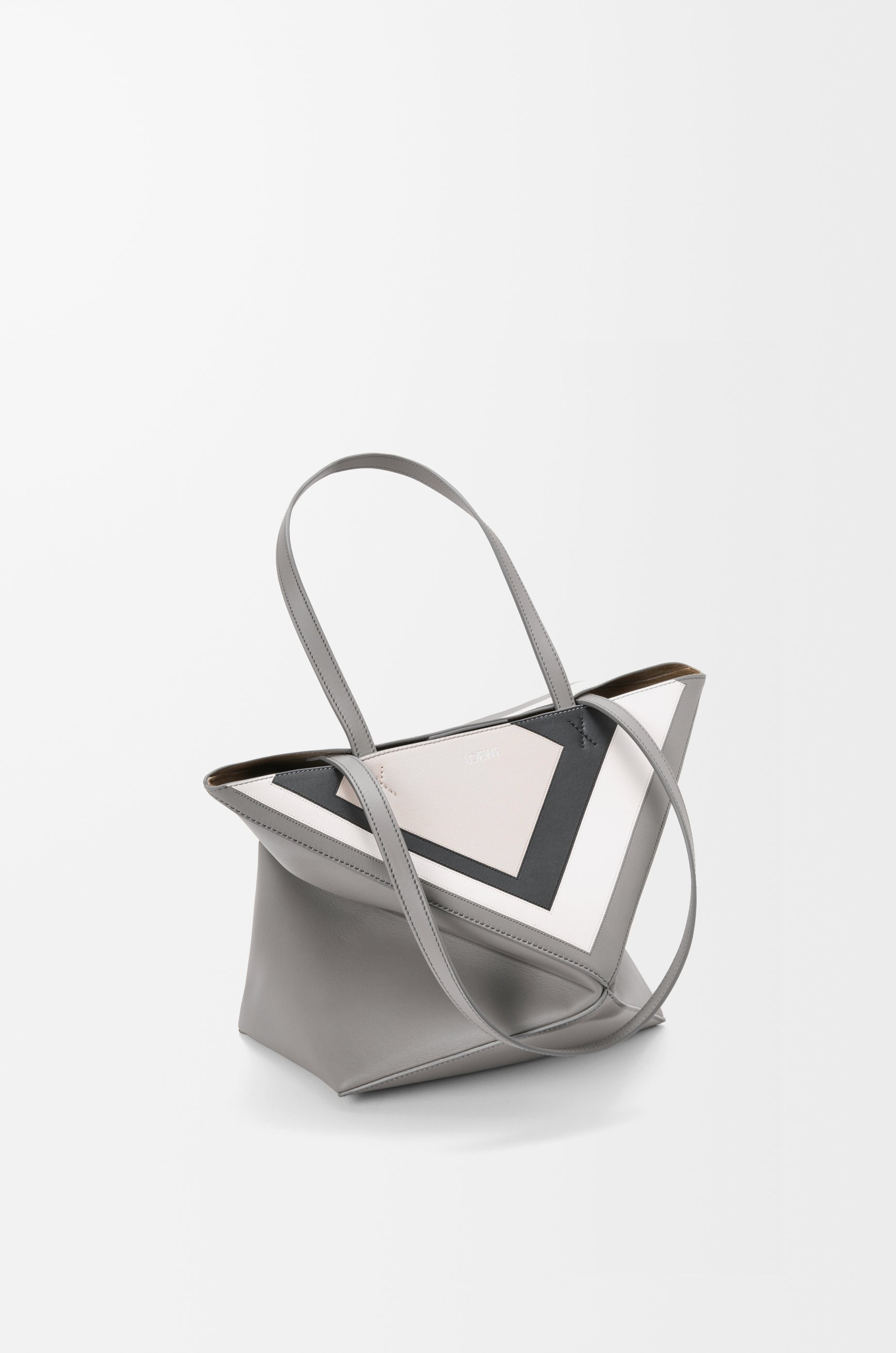 Medium Puzzle Fold tote in nappa calfskin - 5