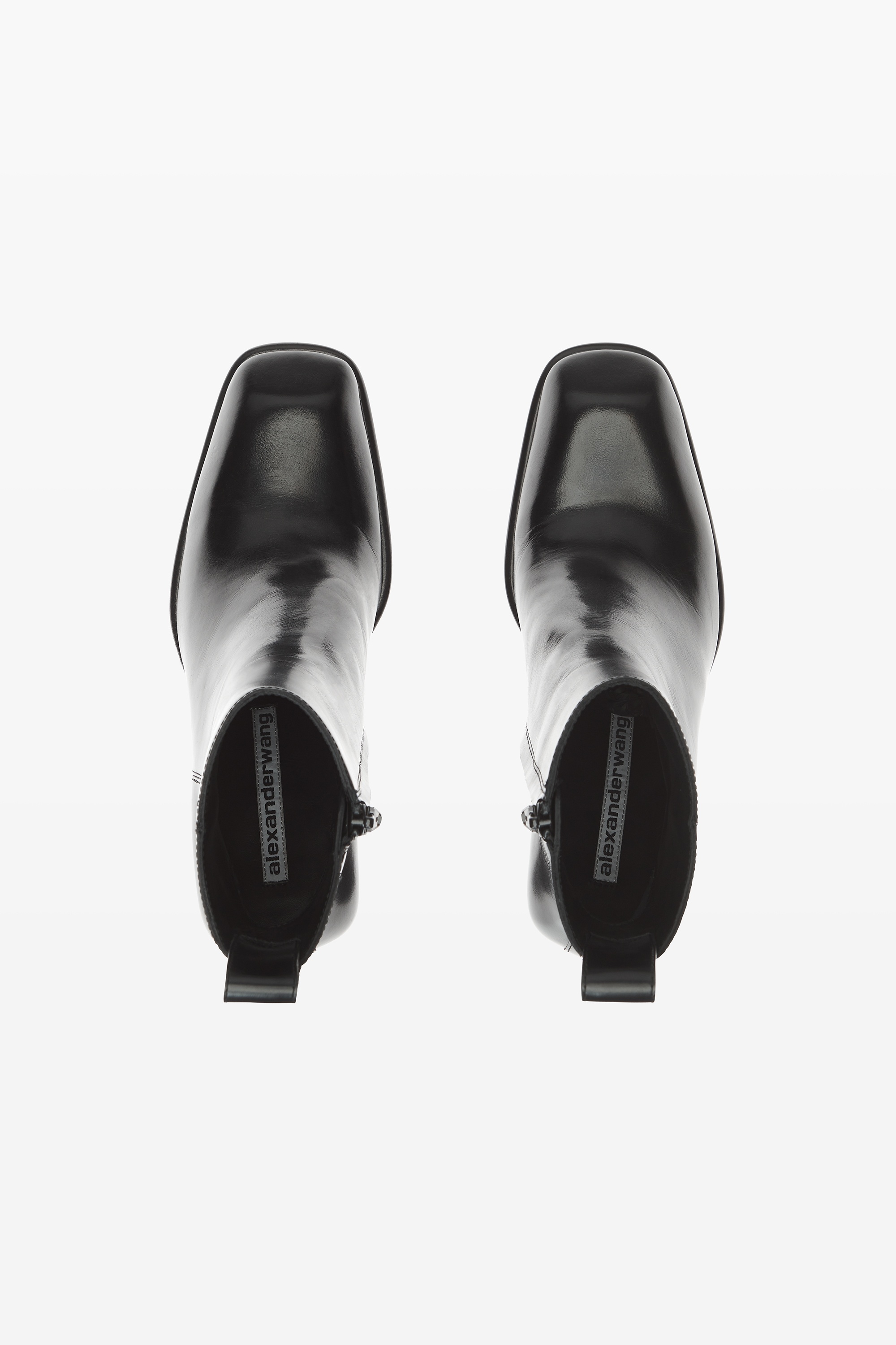 throttle 95mm ankle boot in leather - 5