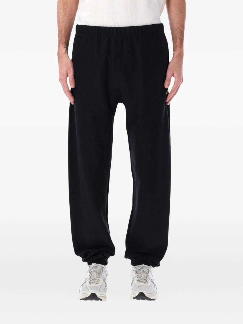 logo-patch track pants - 1