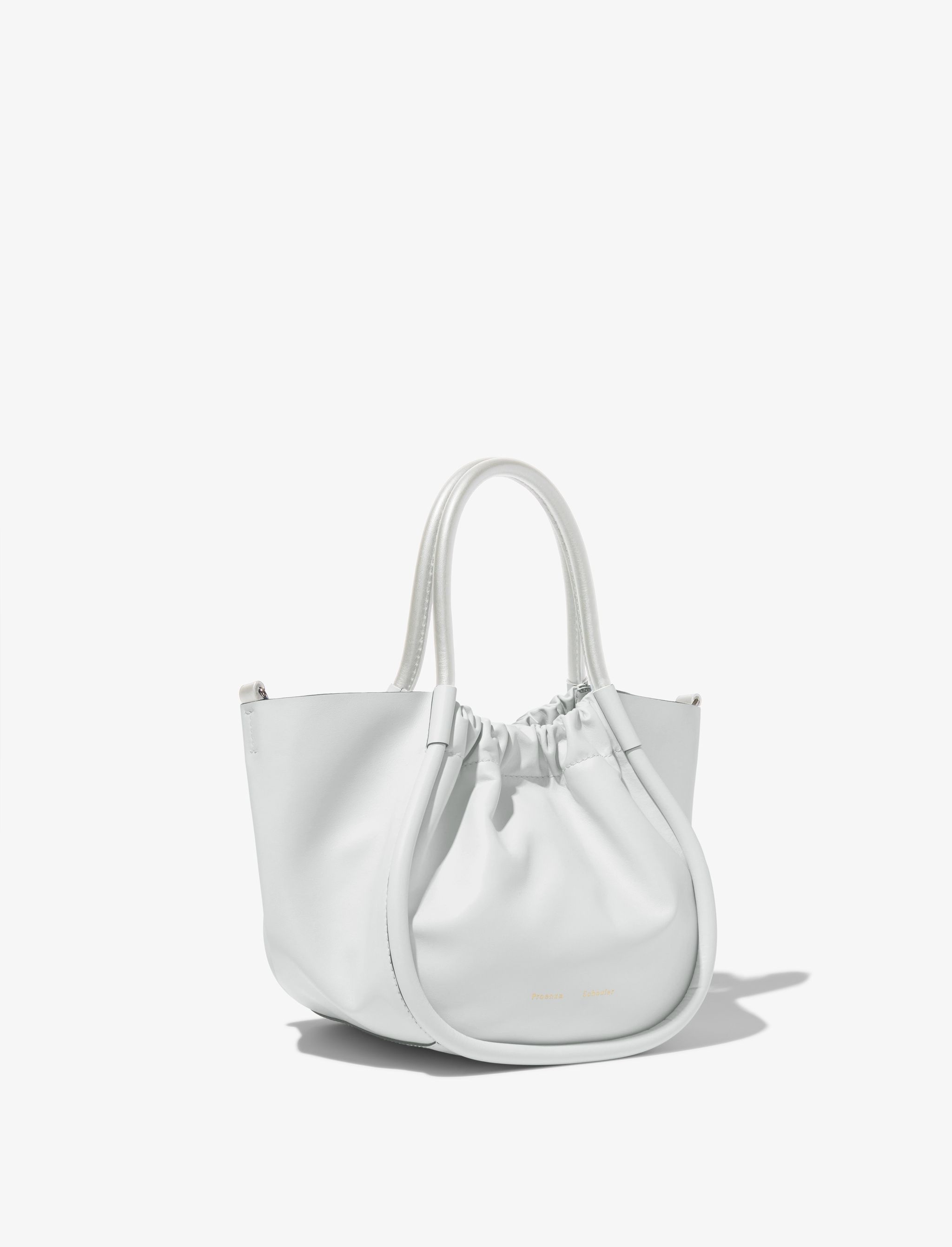 Small Ruched Crossbody Tote - 2