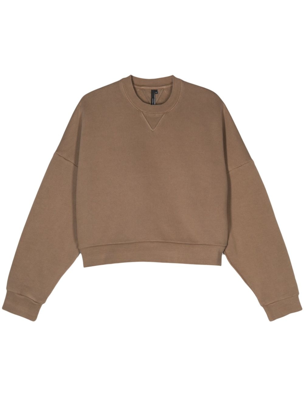 スウェット・トレーナー ENTIRE STUDIOS BROWN SWEATSHIRT IN COTTON Box Crew cotton sweatshirt in brown - Entire Studios | Mytheresa