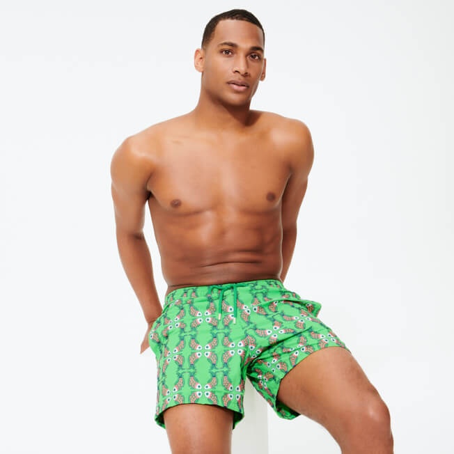 Men Swim Trunks Embroidered Sweet Fishes - Limited Edition - 6