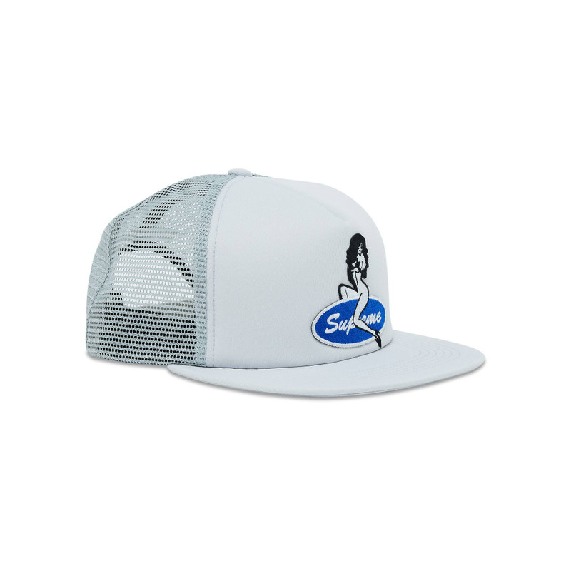 Supreme Supreme Pin Up Mesh Back 5-Panel 'Grey' outlook