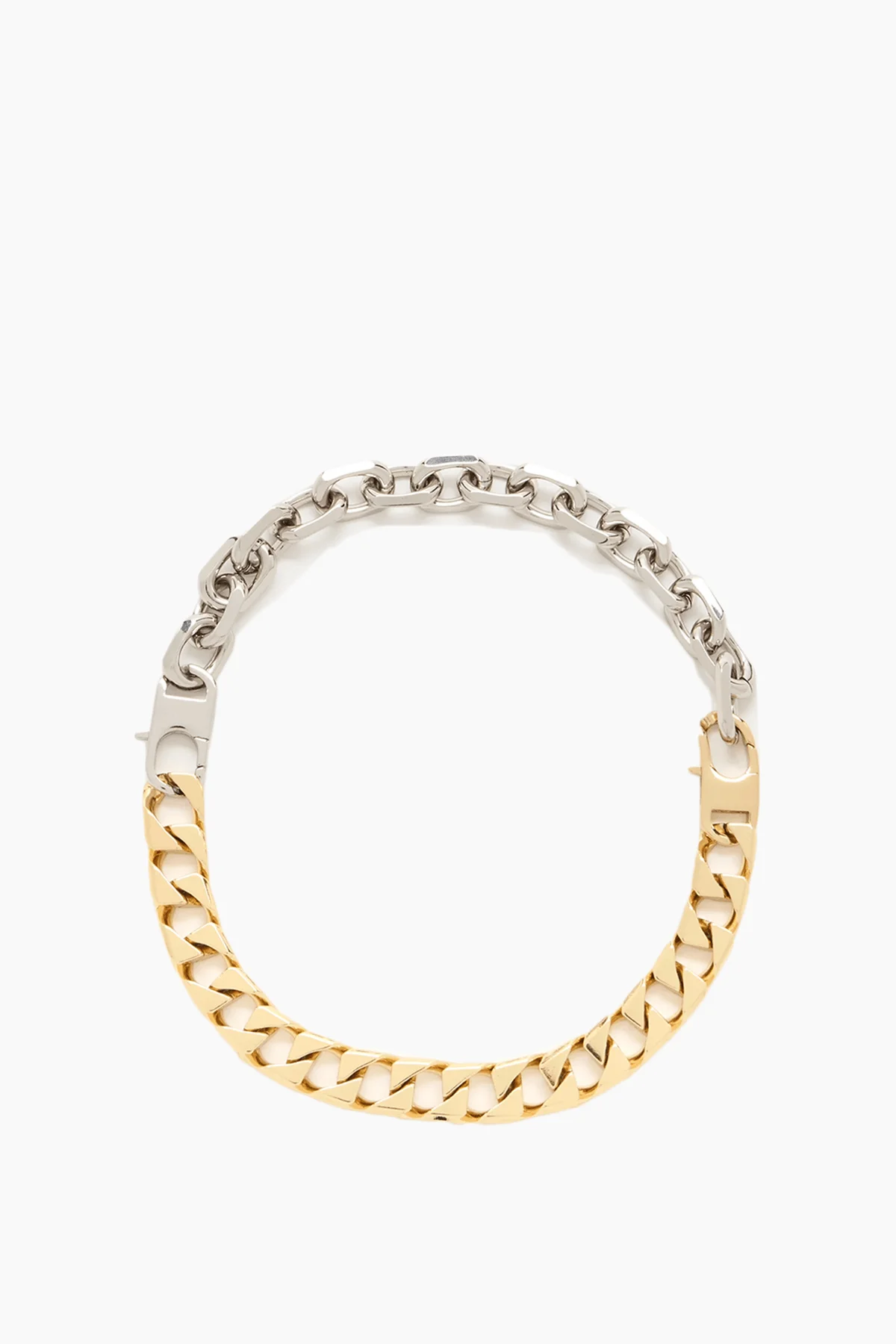 Double Chain Necklace in Multi - 1