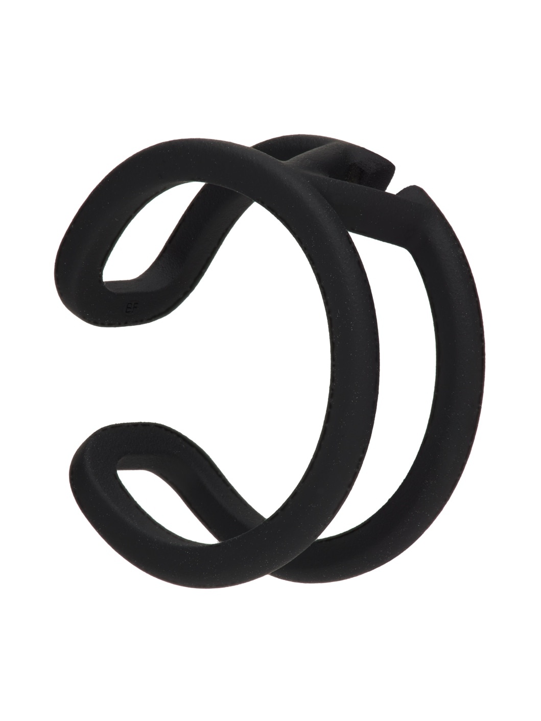Black VLogo Ear Cuff - 4