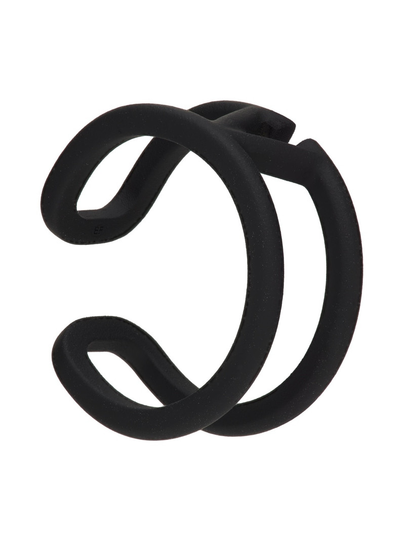 Valentino Black VLogo Ear Cuff outlook