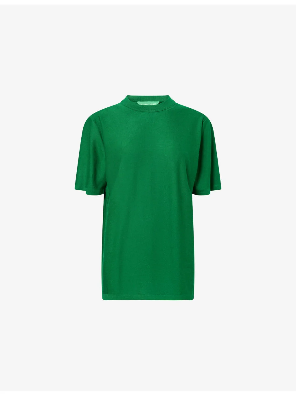 Rleaxed-Fit Round-Neck Cashmere-Knit T-Shirt - 1