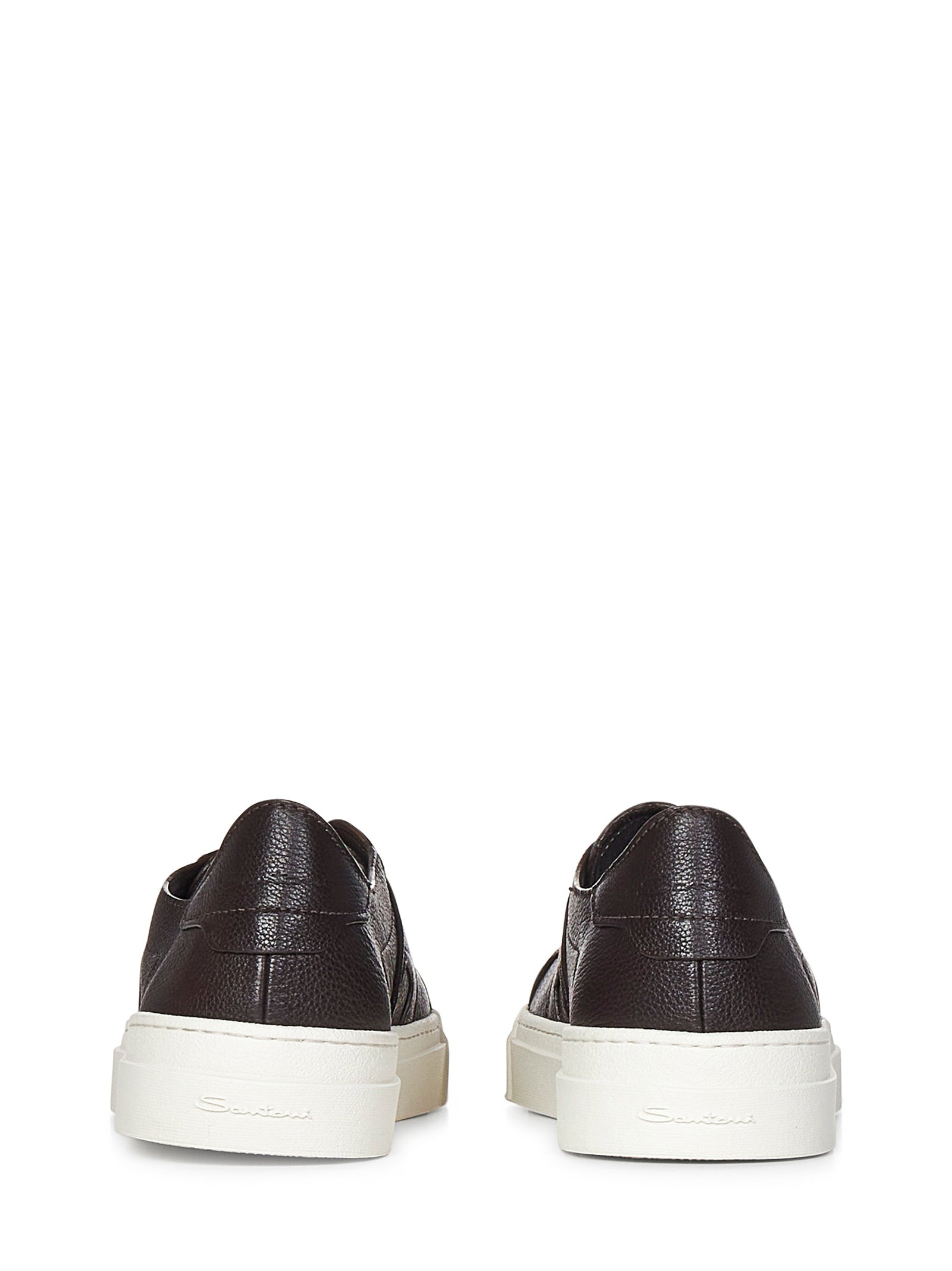 DOUBLE BUCKLE SANTONI SNEAKERS - 3