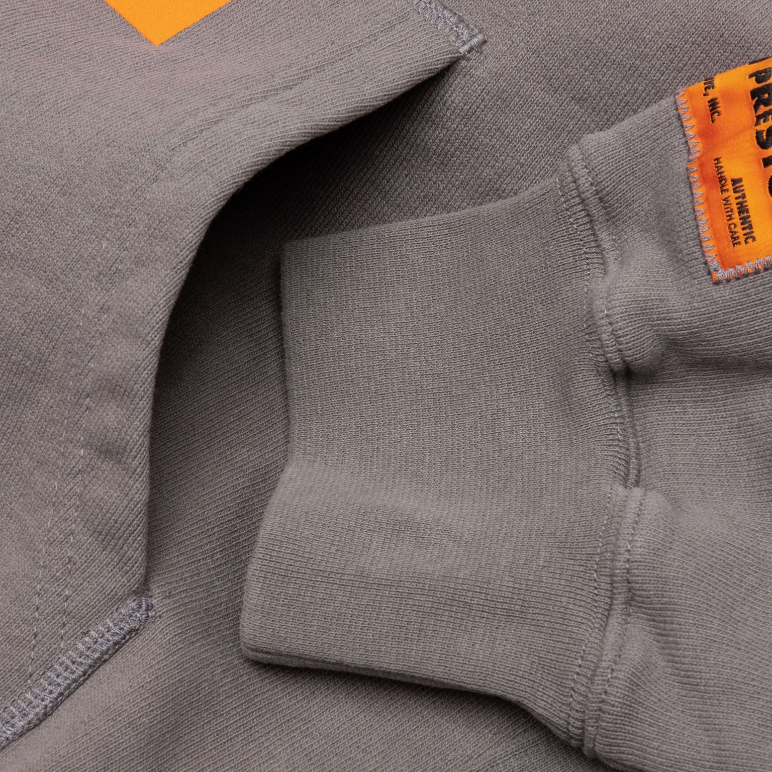 BW HOODIE - GREY/BLACK - 5