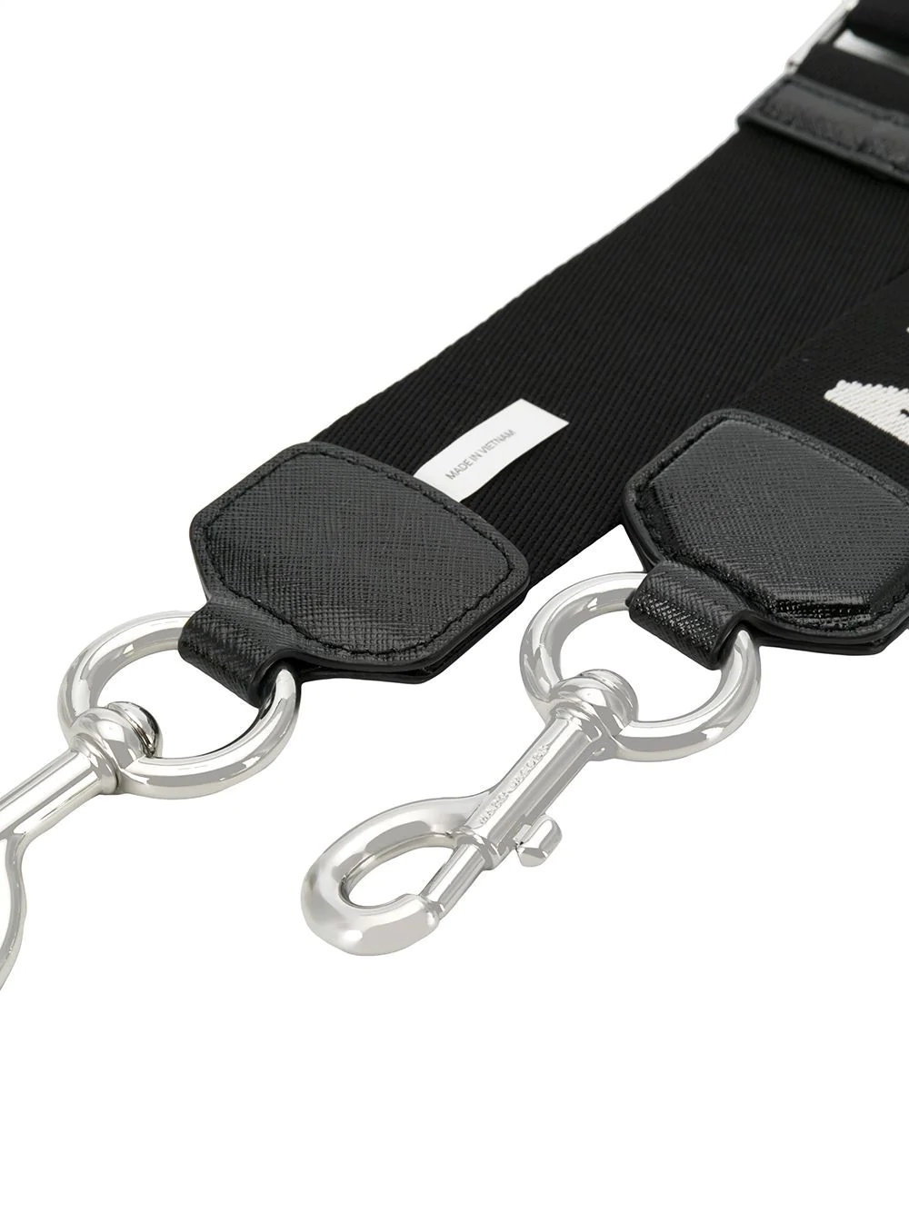 logo webbing bag strap - 2