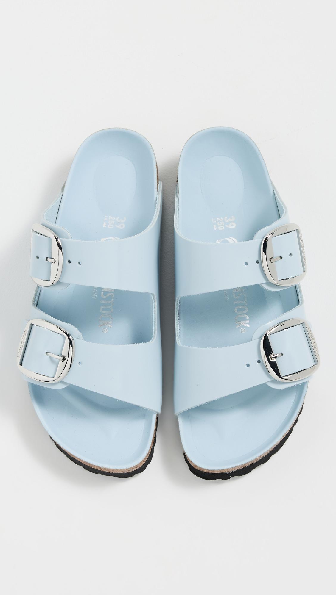 Arizona Big Buckle High Shine Sandals - 4