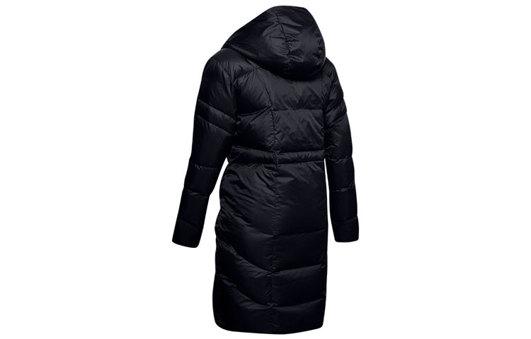 (WMNS) Under Armour Down Parka Jacket 'Black' 1342791-001 - 2