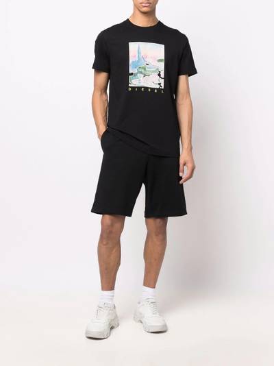 Diesel graphic-print T-shirt outlook