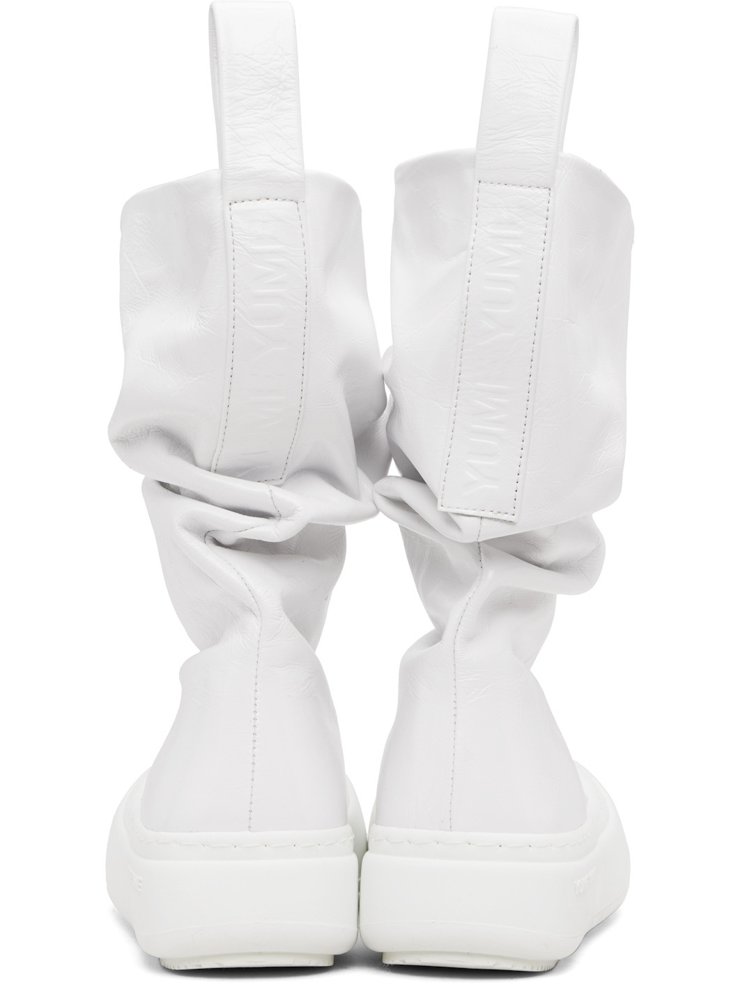 White Fisherman Low Boots - 2