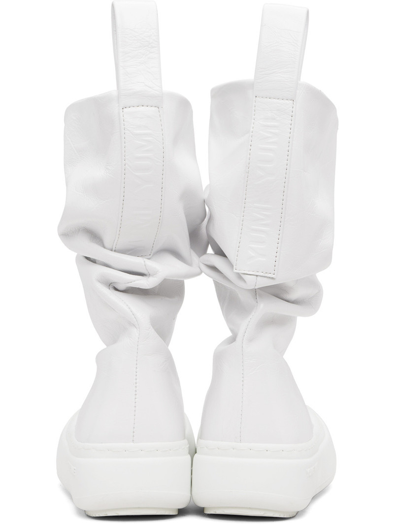 White Fisherman Low Boots 2