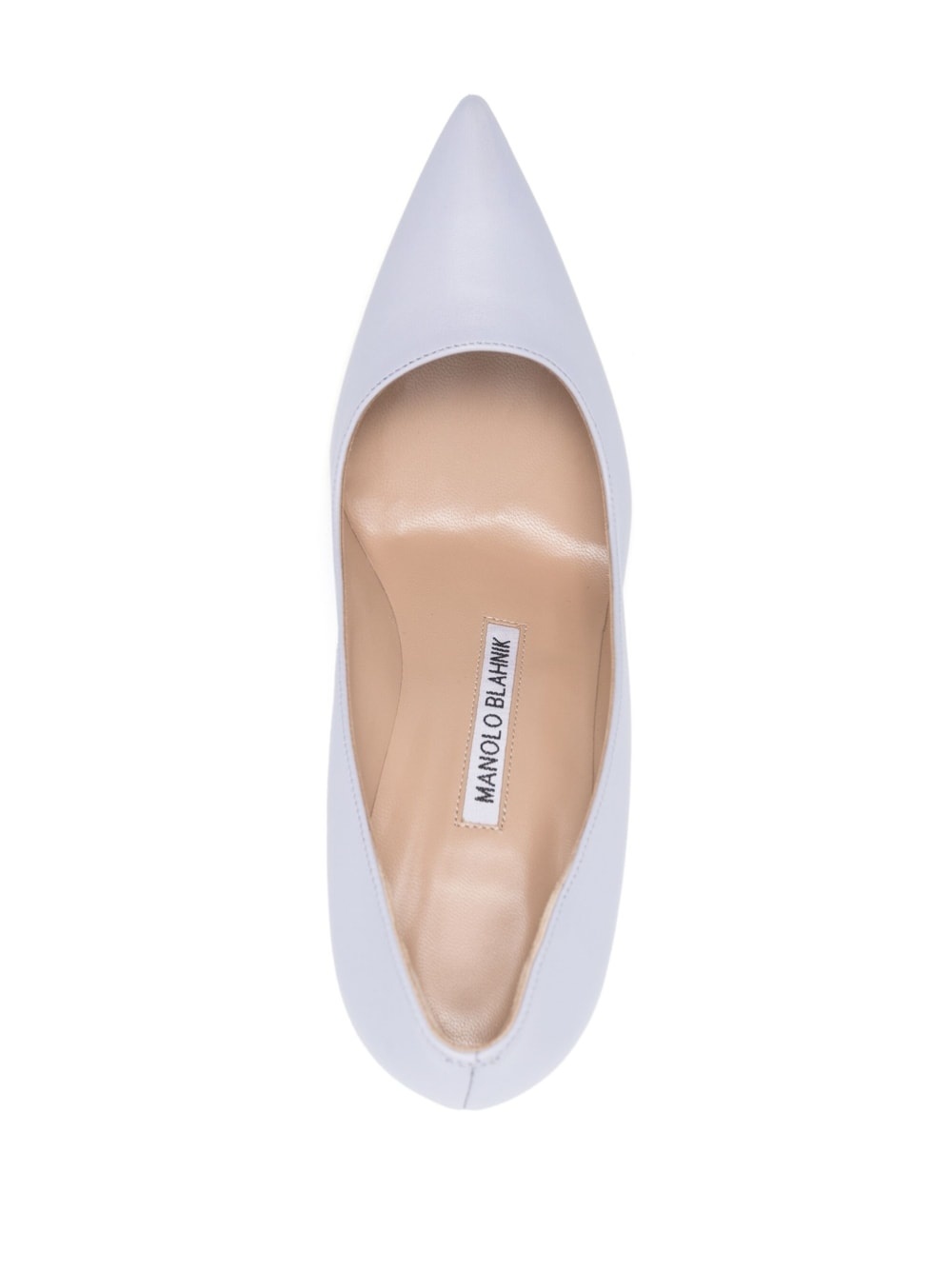 BB 90mm metallic-effect leather pumps - 4
