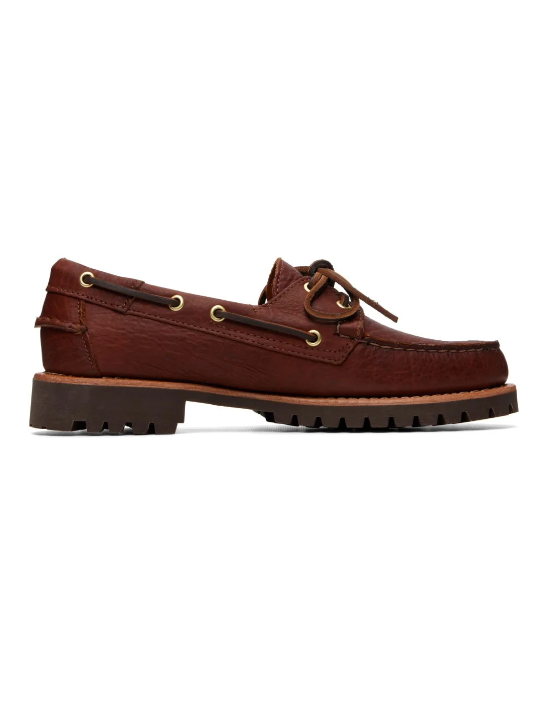 Brown Ranger Artisan Momoth Boat Shoes - 1