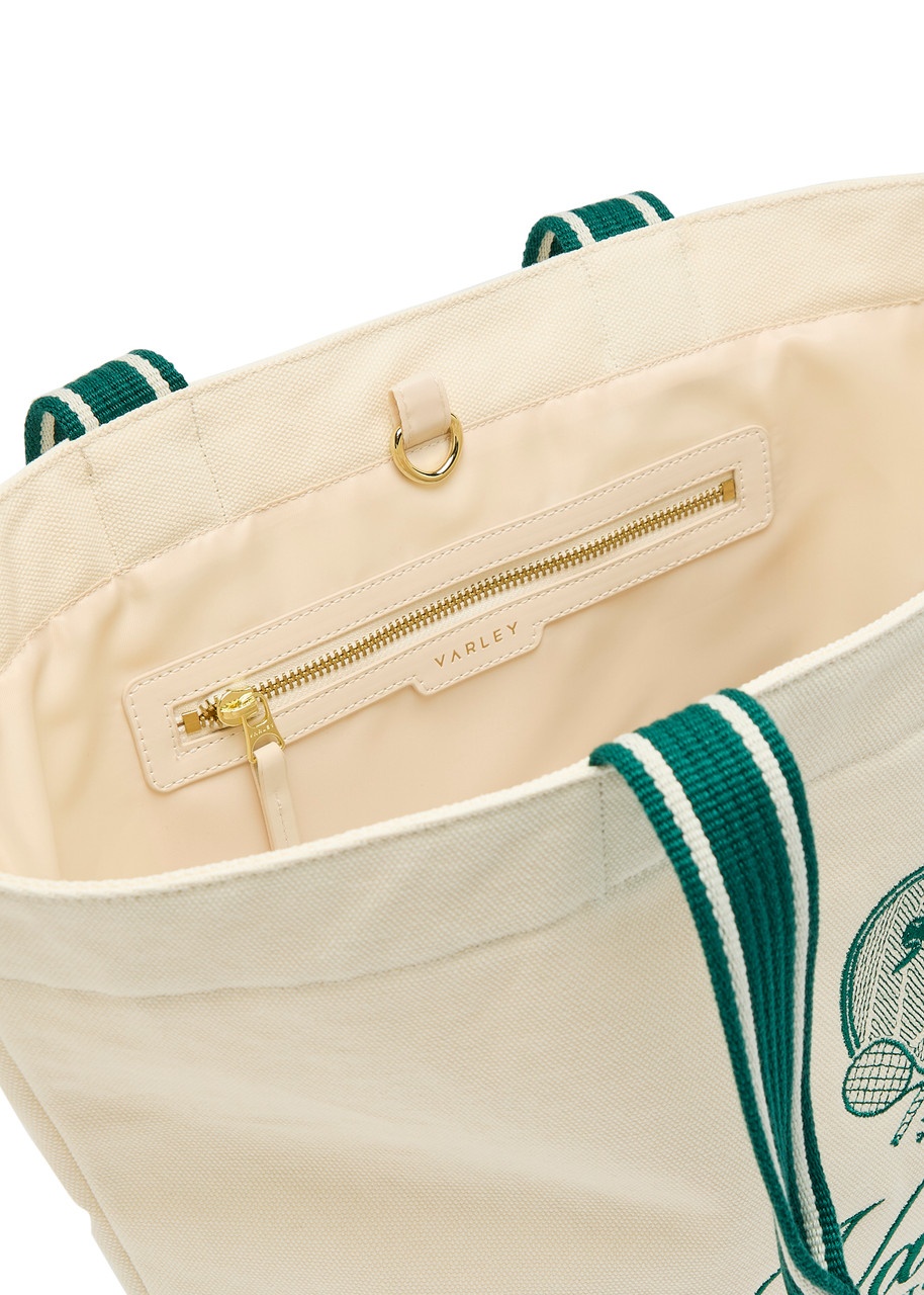 Varley Robinson Embroidered Canvas Tote bag - 3