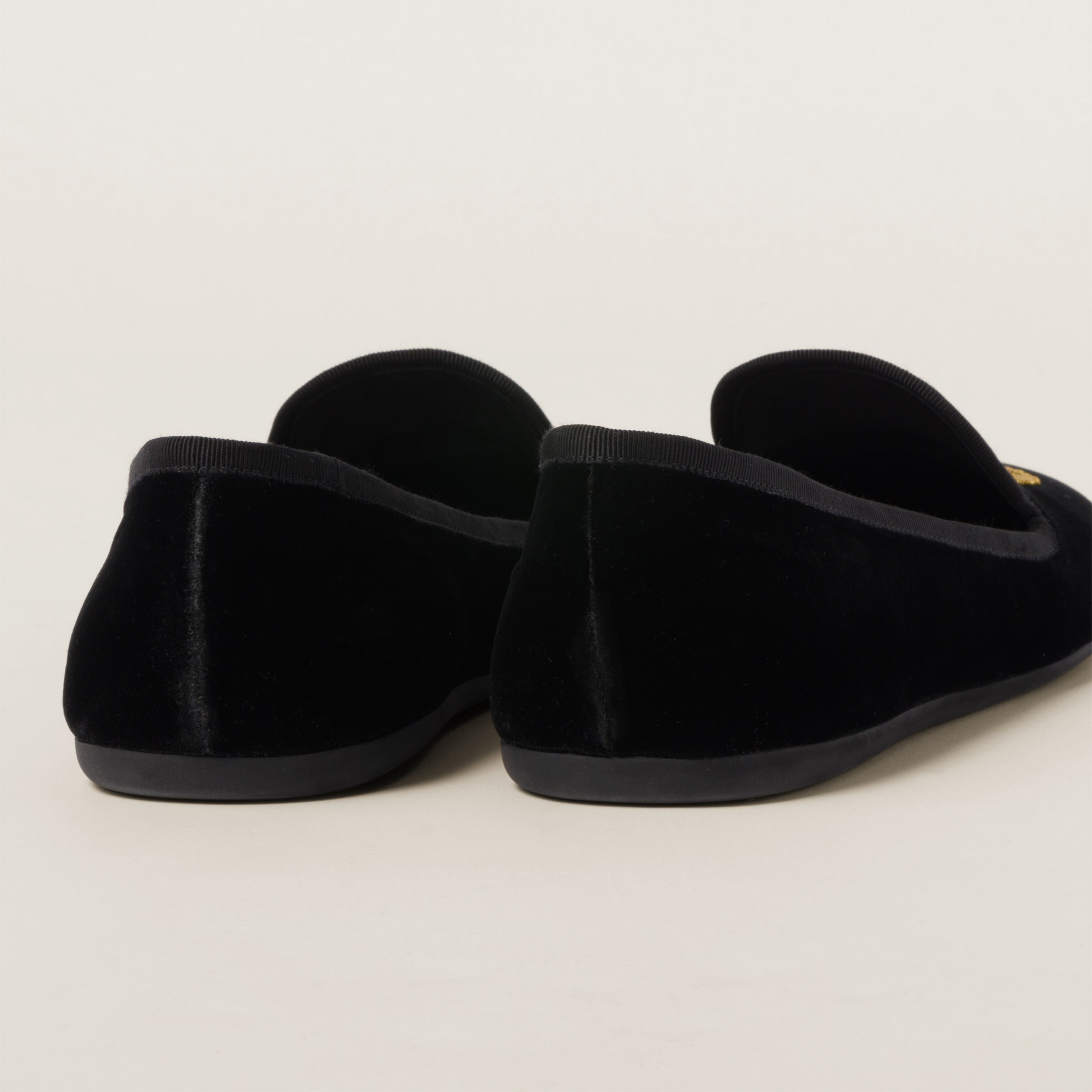 Miu Miu Velvet slippers | REVERSIBLE