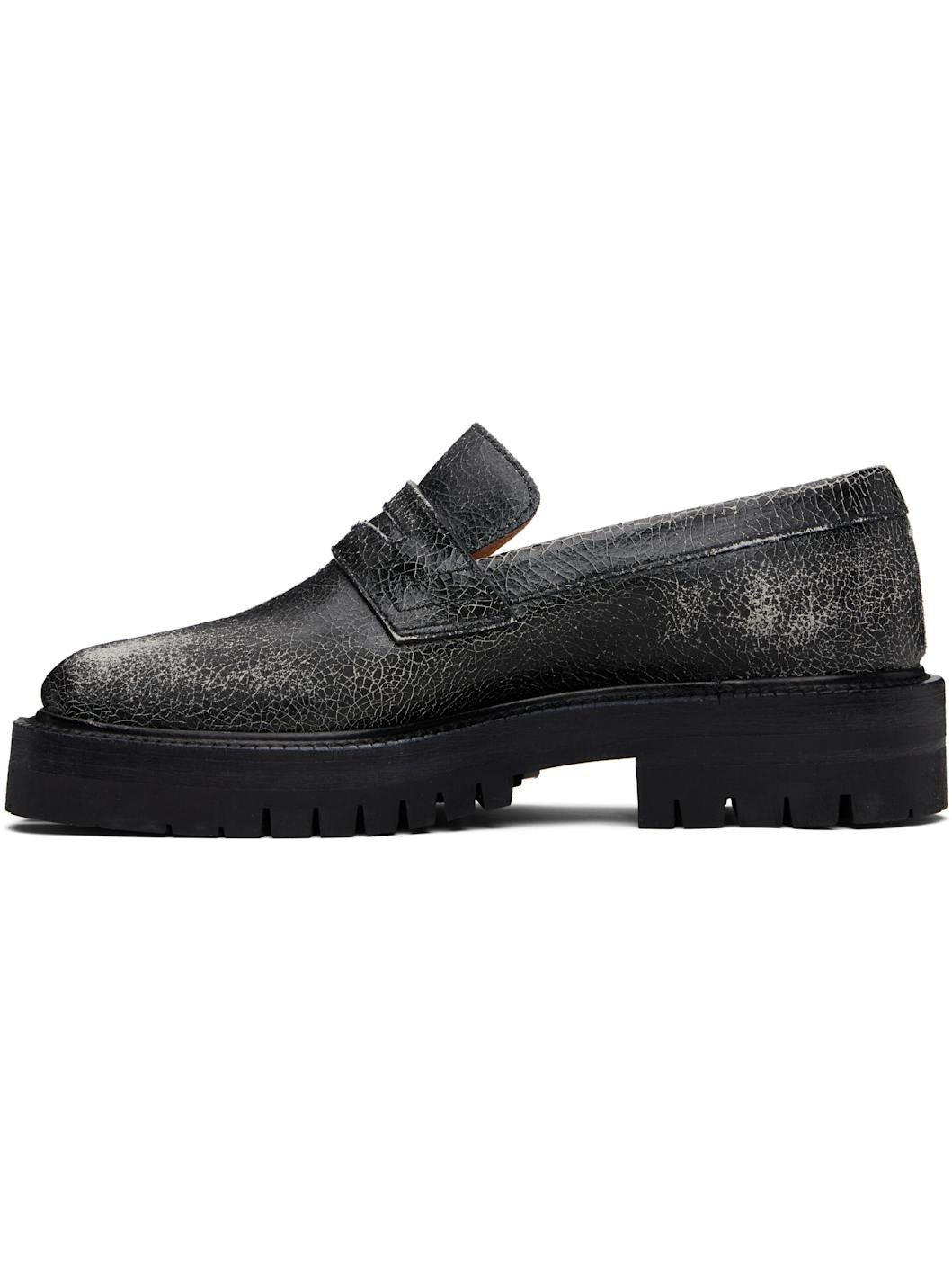 Black Tabi County Loafers - 3