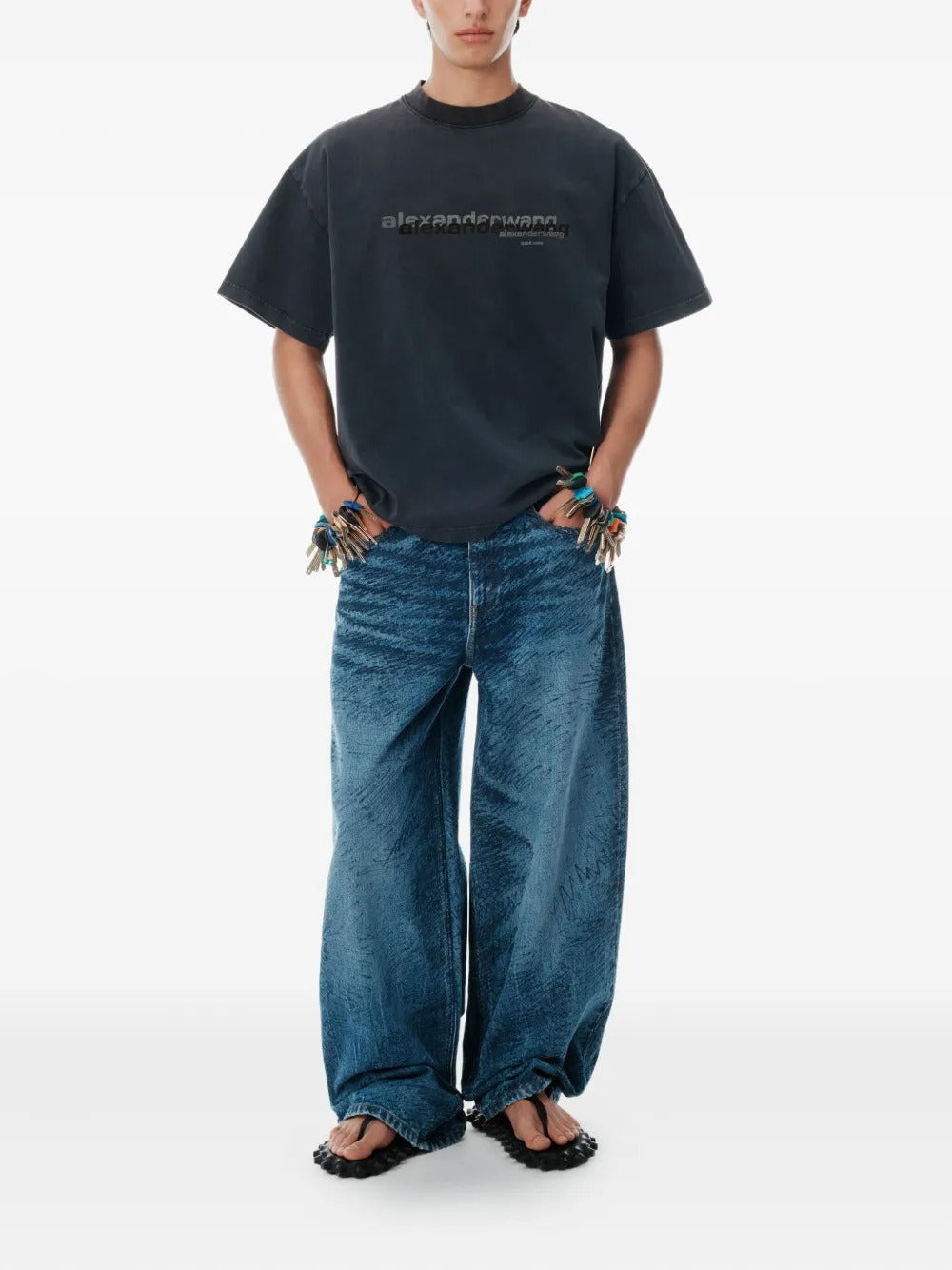 ALEXANDER WANG - Unisex Short Sleeve T-Shirt - 2