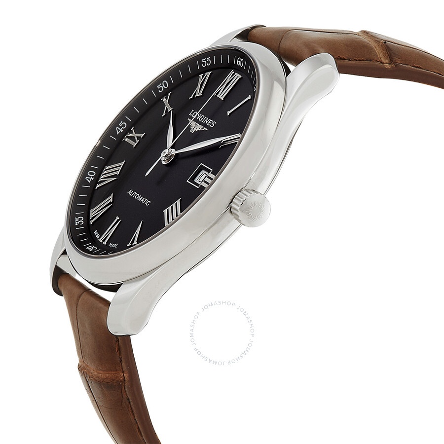Longines Master Automatic Black Dial Men's Watch L2.893.4.59.2 - 2